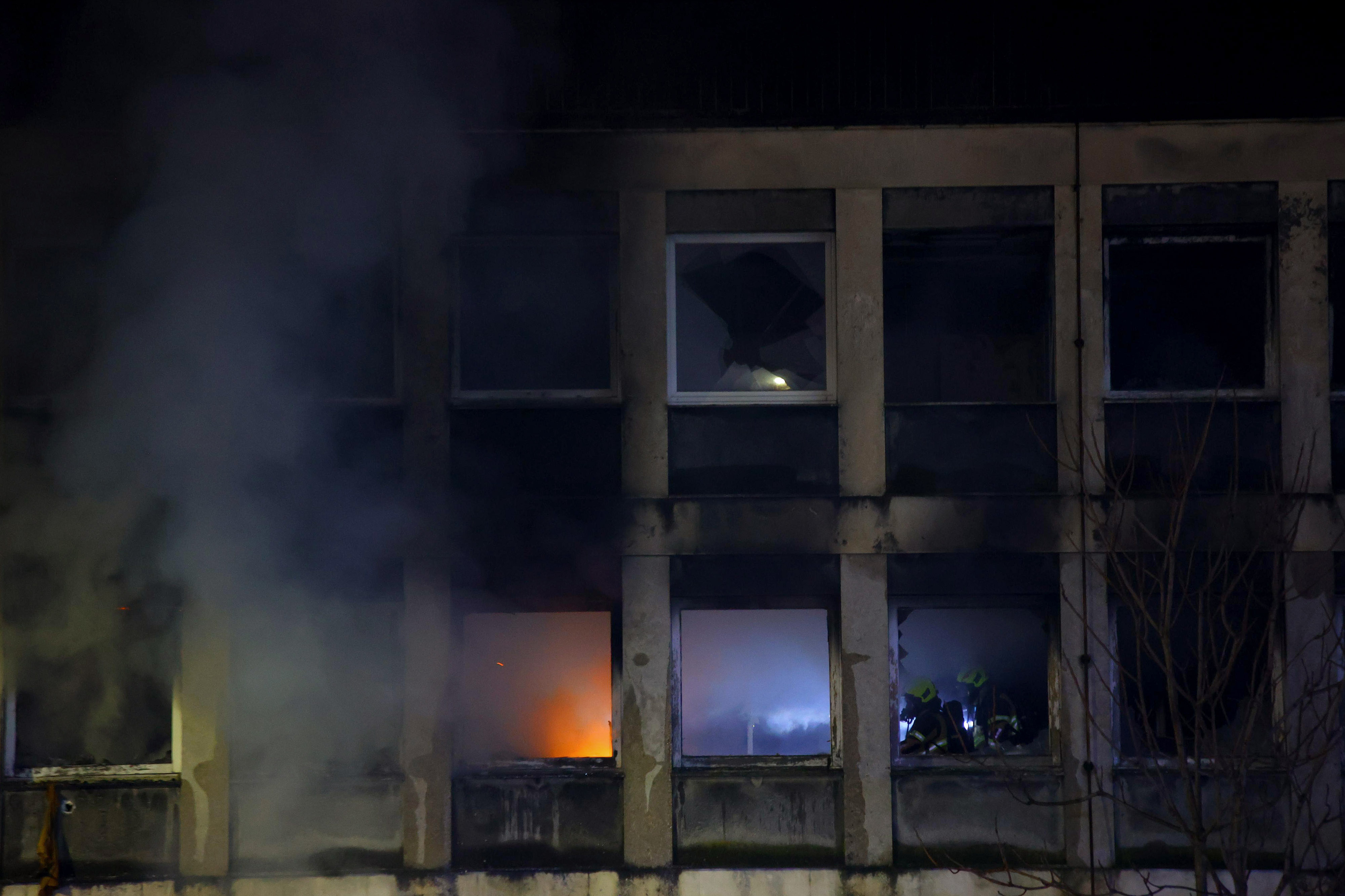 požar u zgradi dalmacijavina