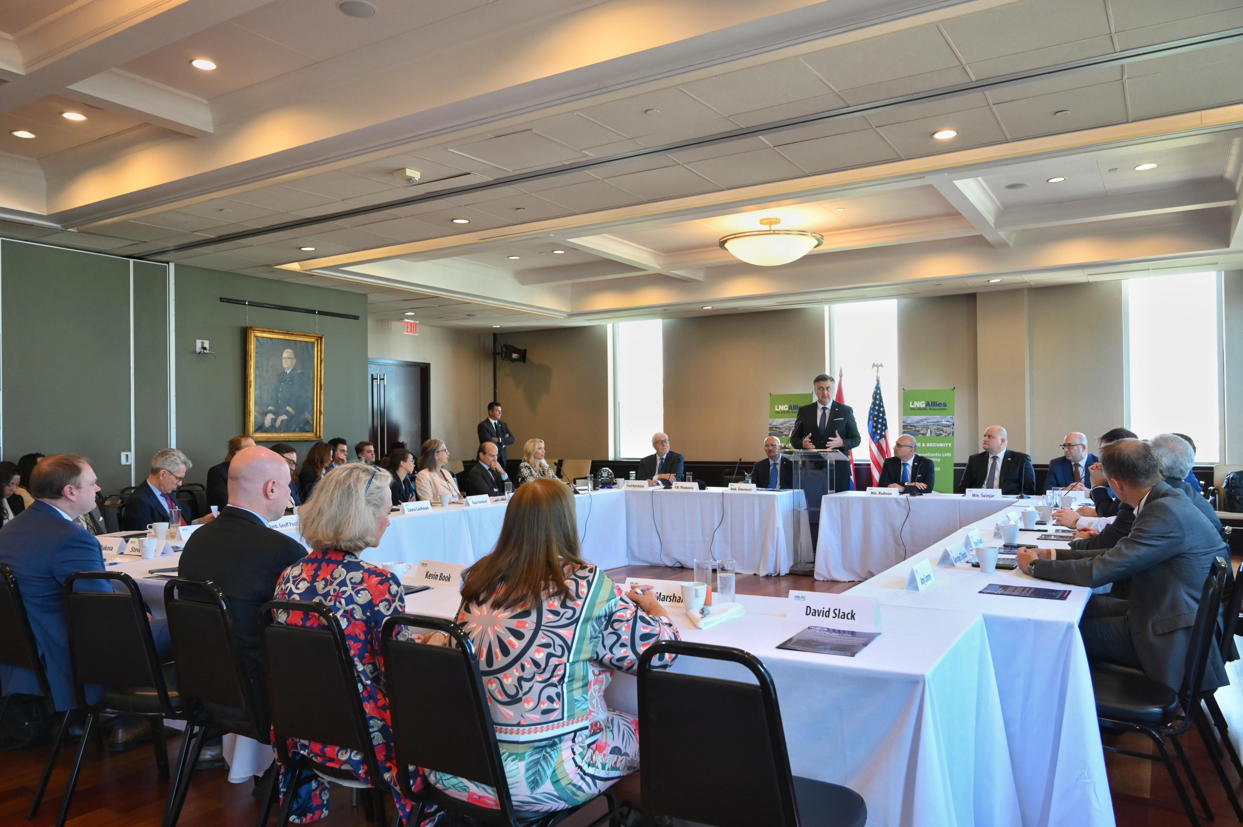 Washington, Plenković