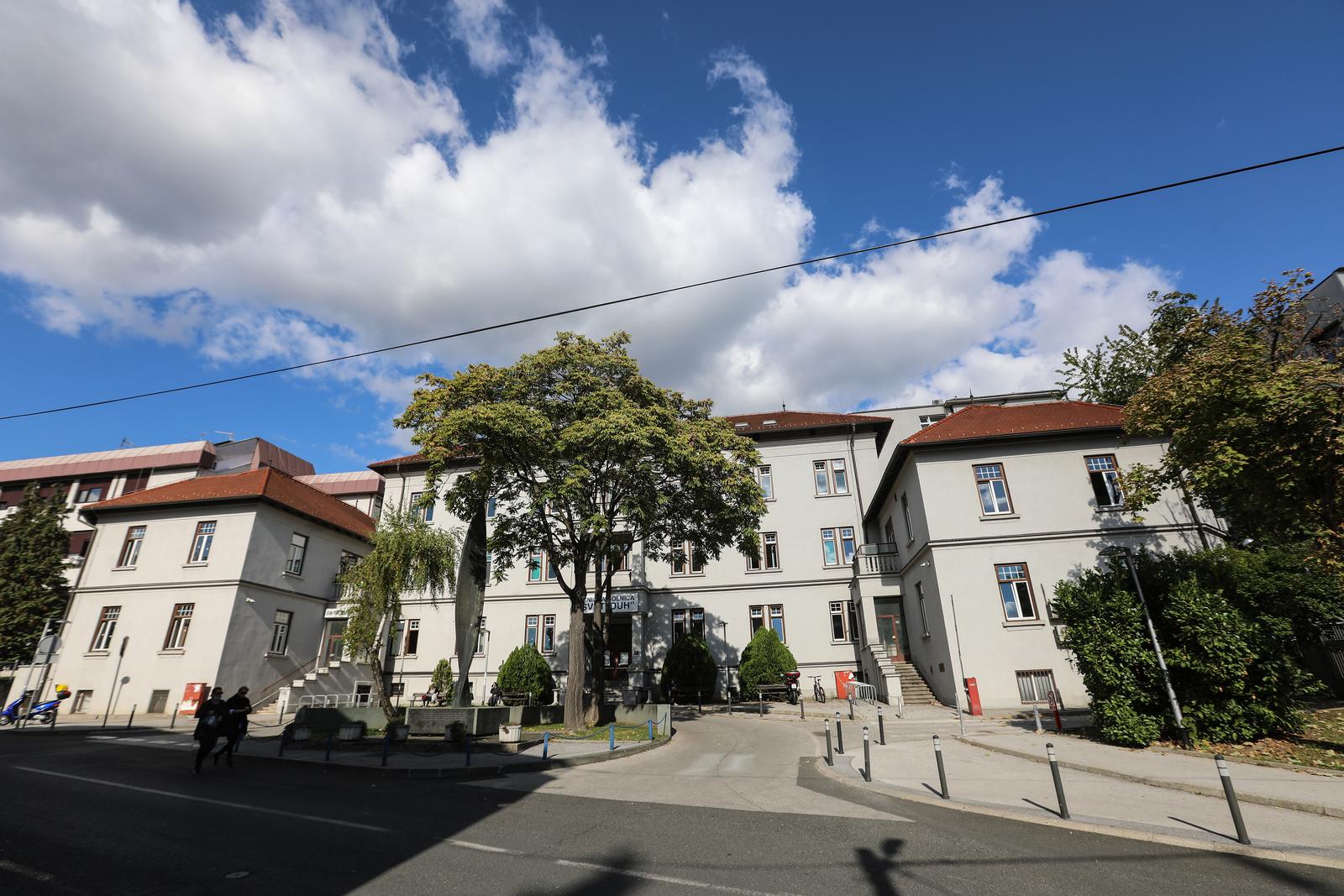 pročelje bolnice sveti duh