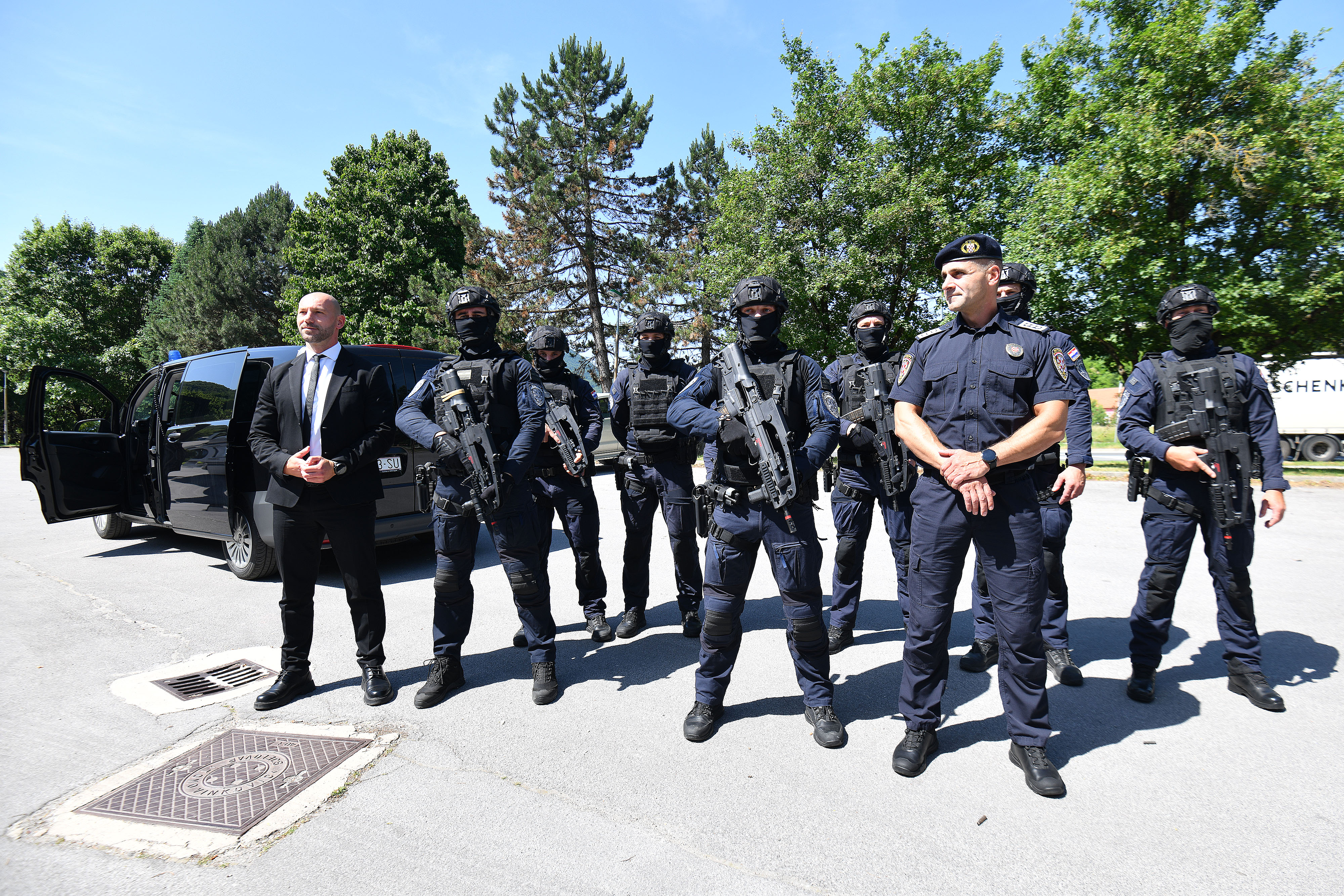 Interventni tim pravosudne policije u Lepoglavi