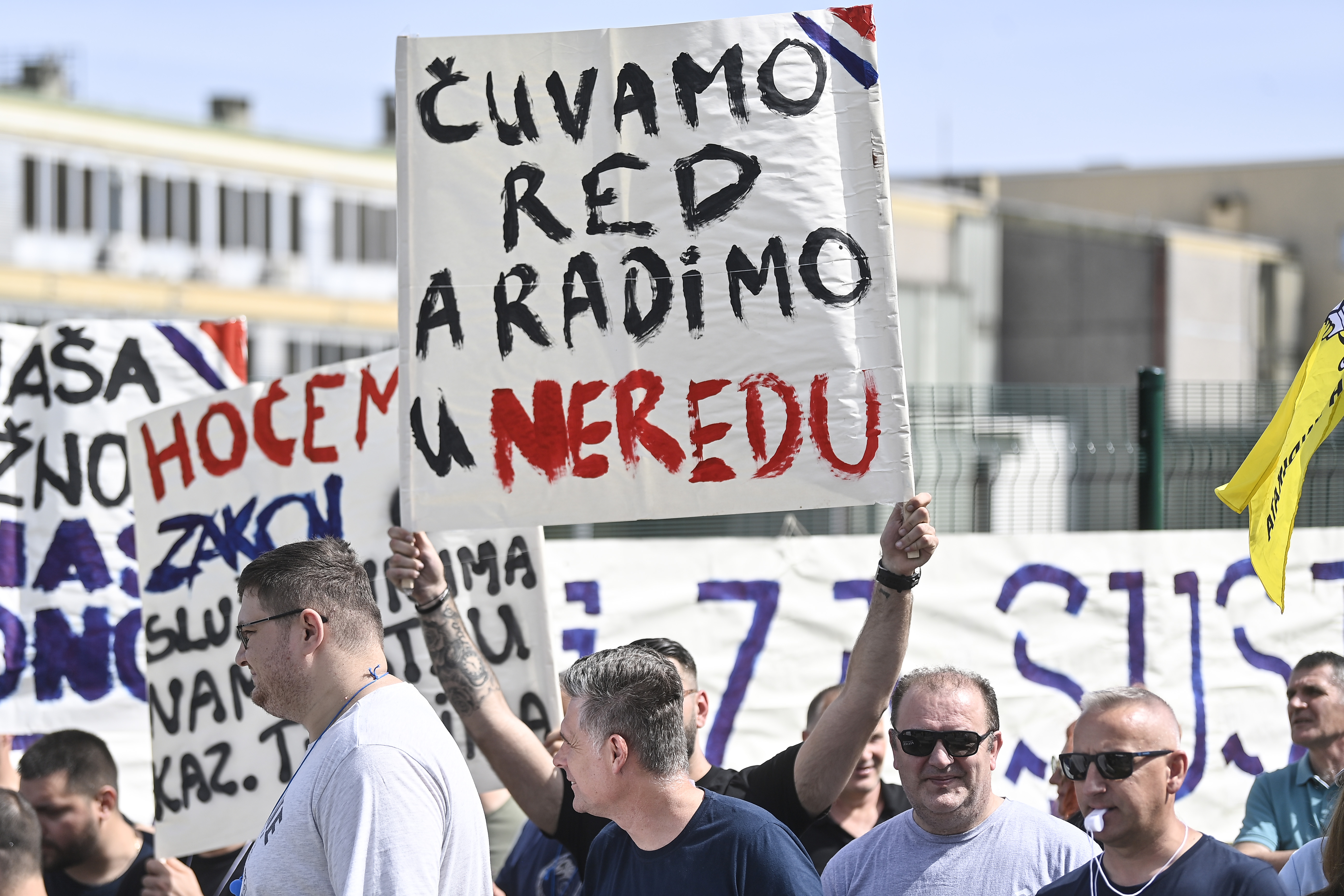 prosvjed pravosudnih policajaca