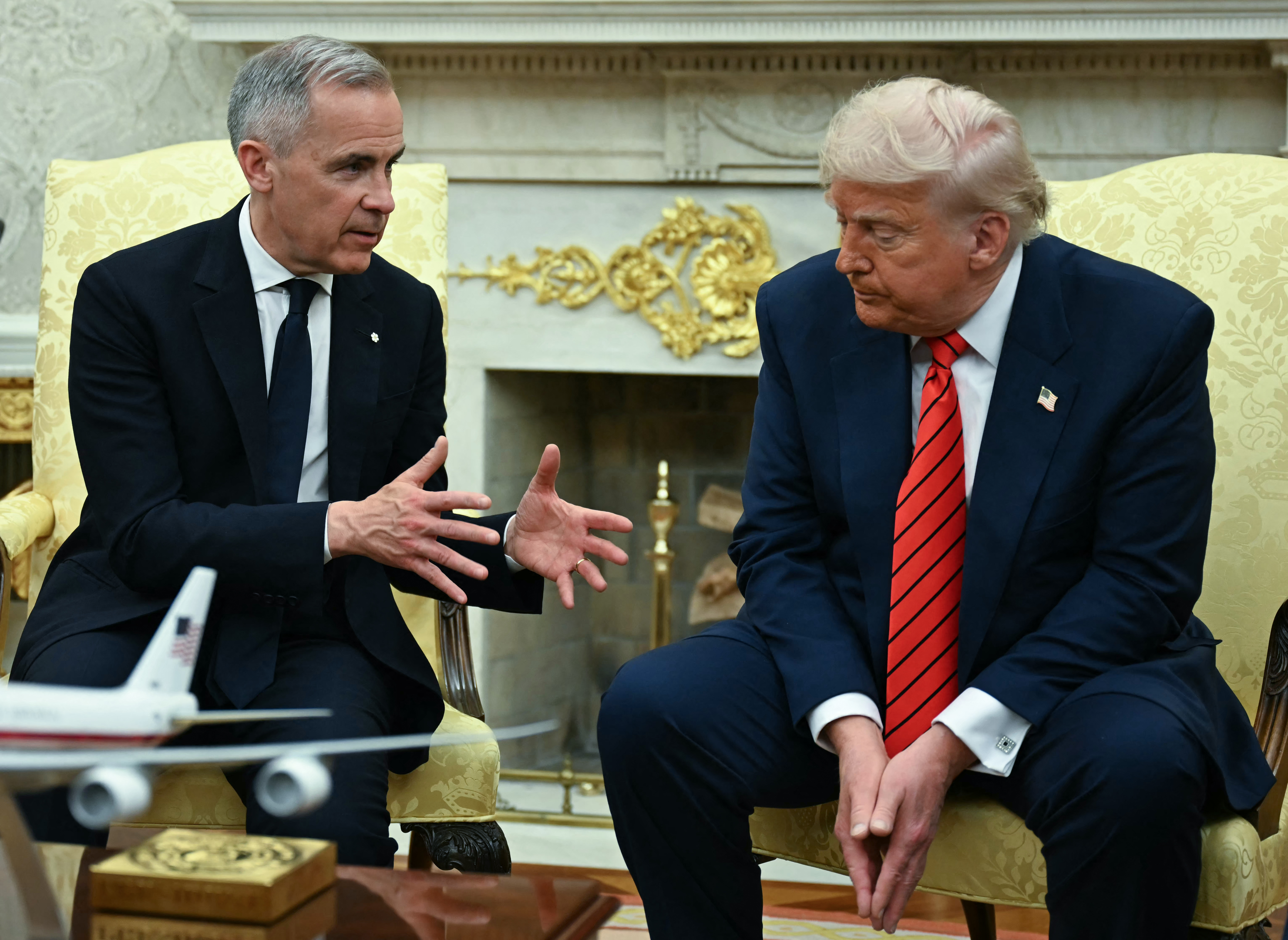 Mark Carney i Donald Trump