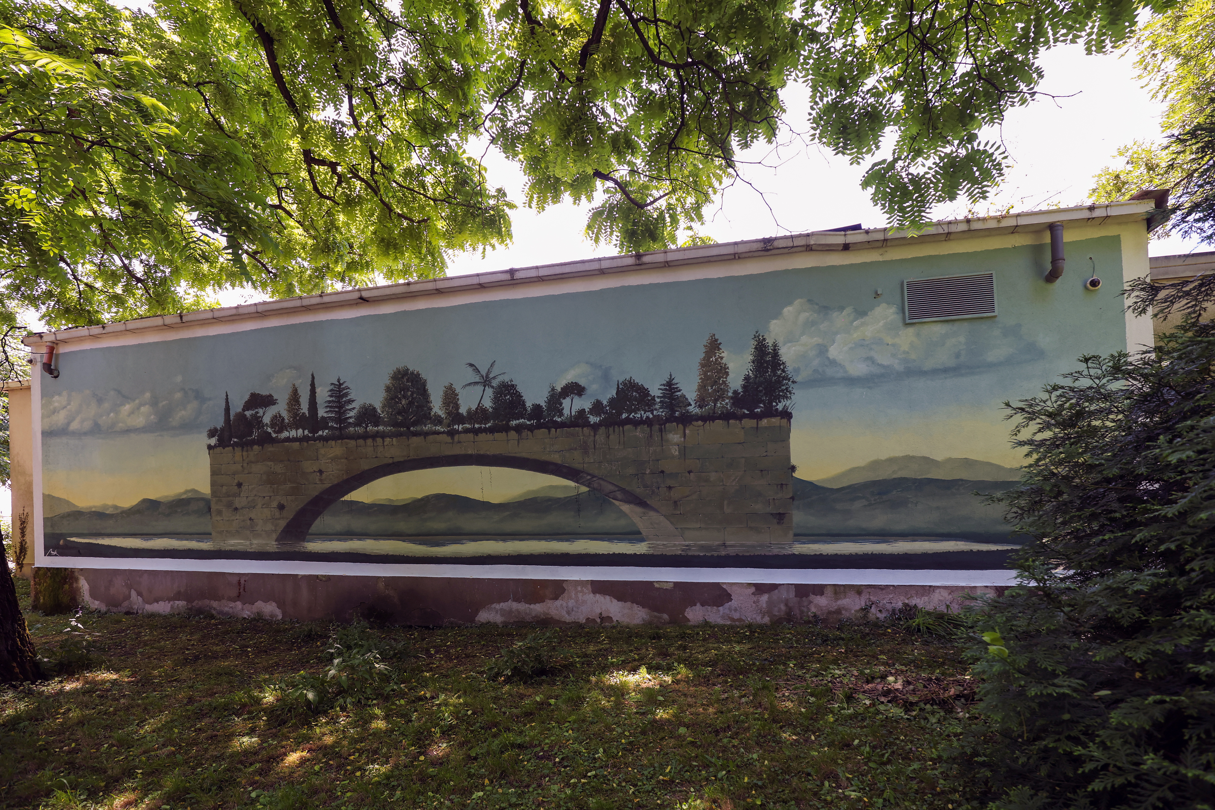 mural u Botaničkom vrtu