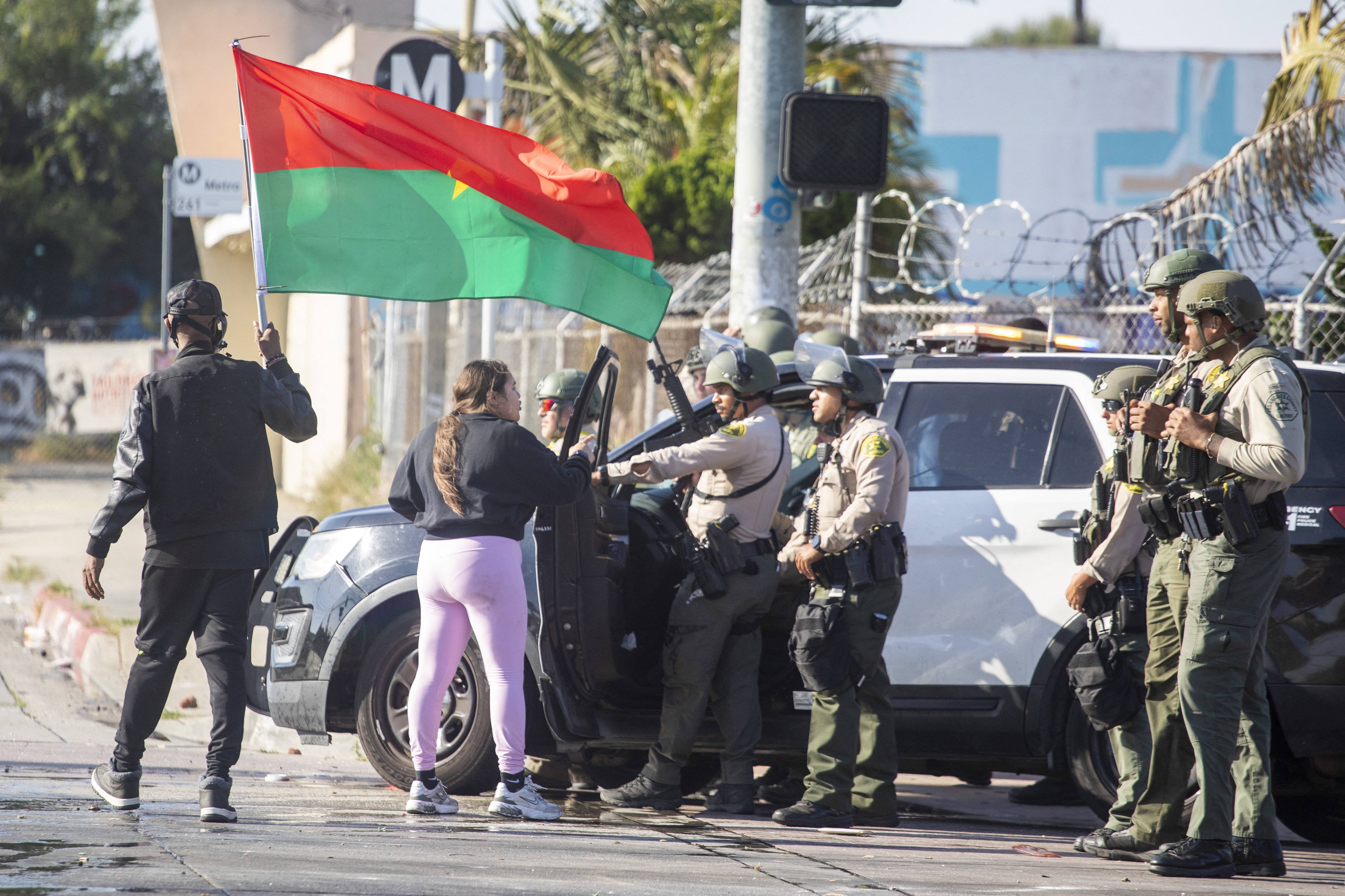 Los Angeles, prosvjed