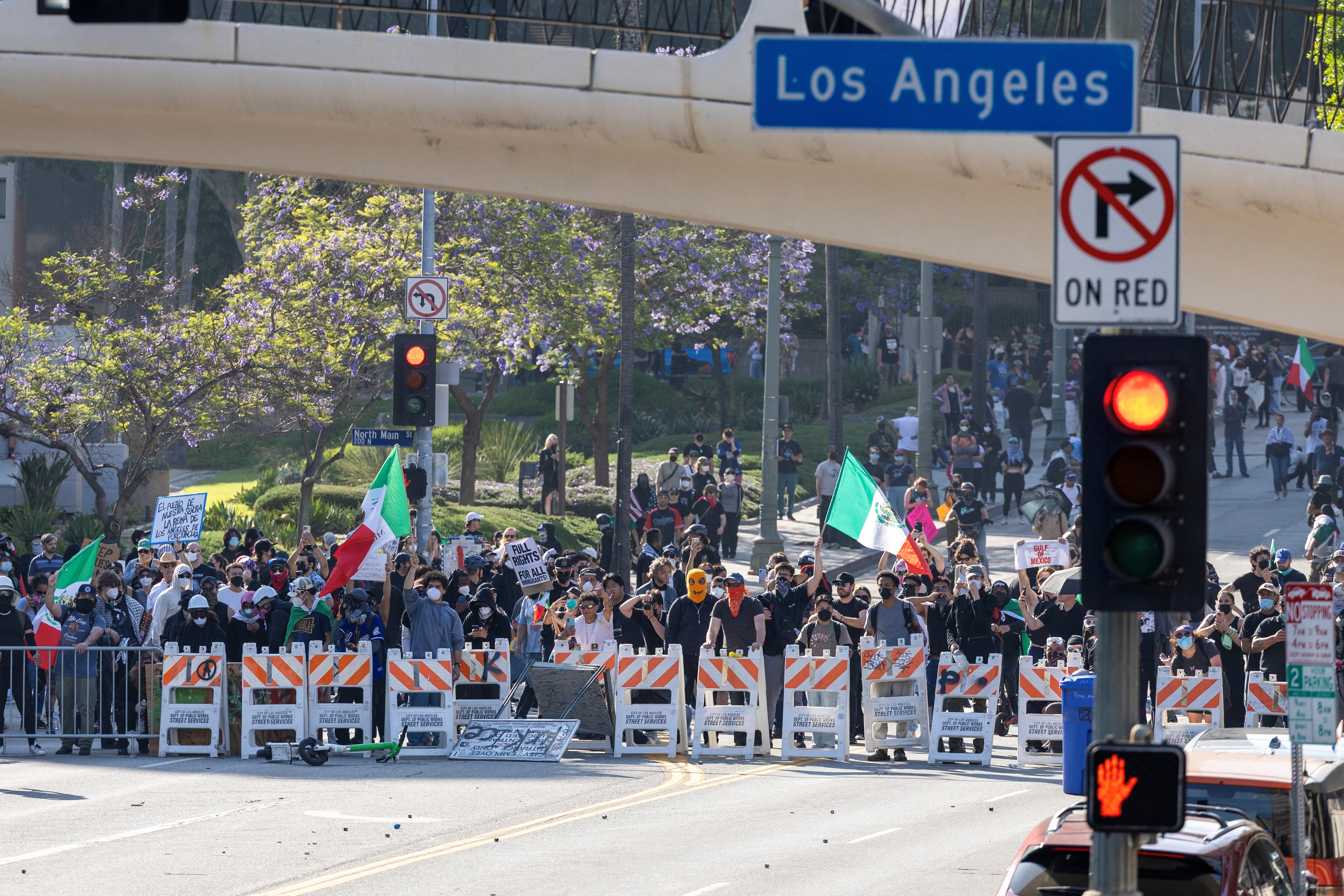 Los Angeles, prosvjed