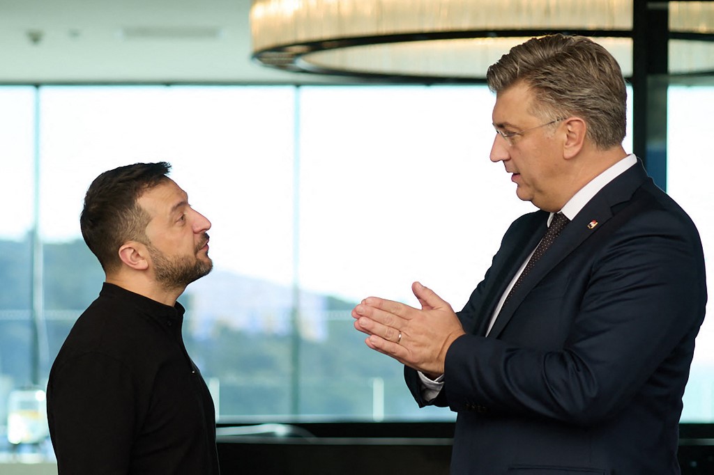 ANDREJ PLENKOVIĆ, VLADIMIR ZELENSKI afp