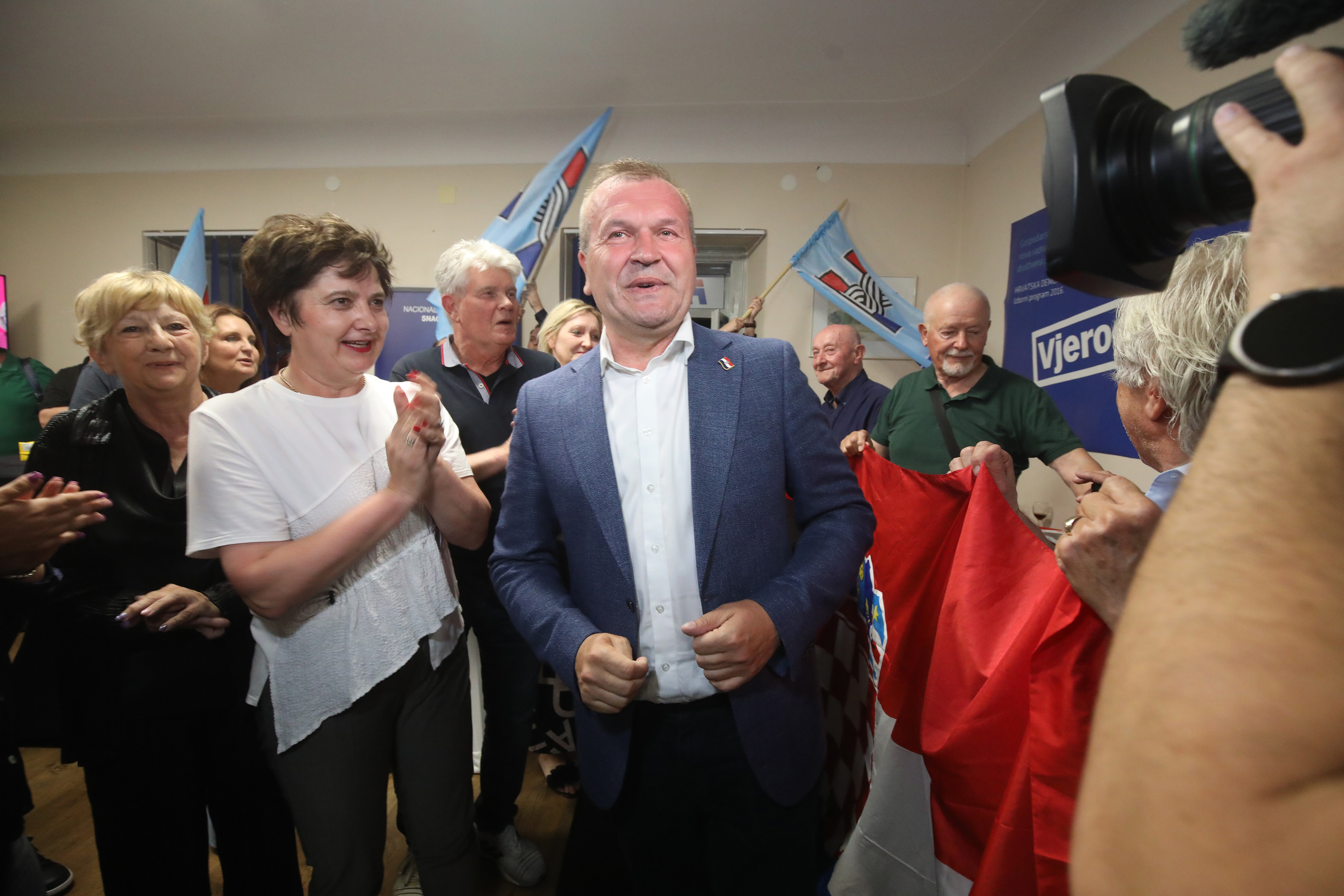 Anđelko Stričak nakon izborne pobjede