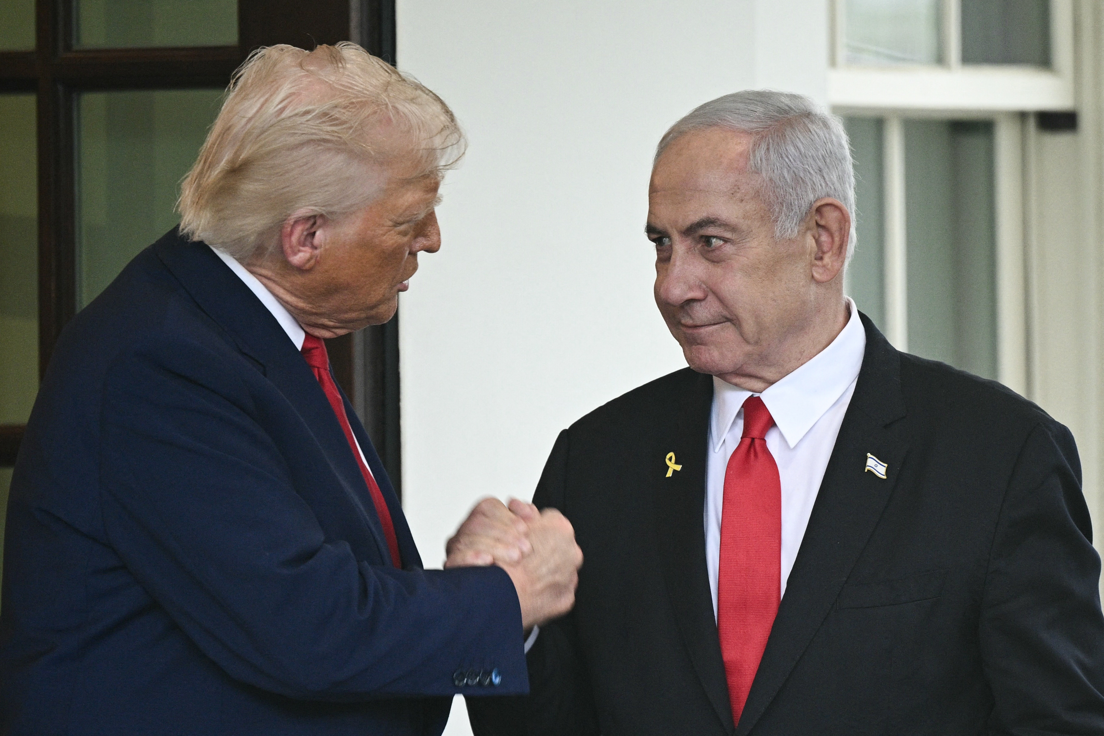 Donald Trump i Benjamin Netanyahu