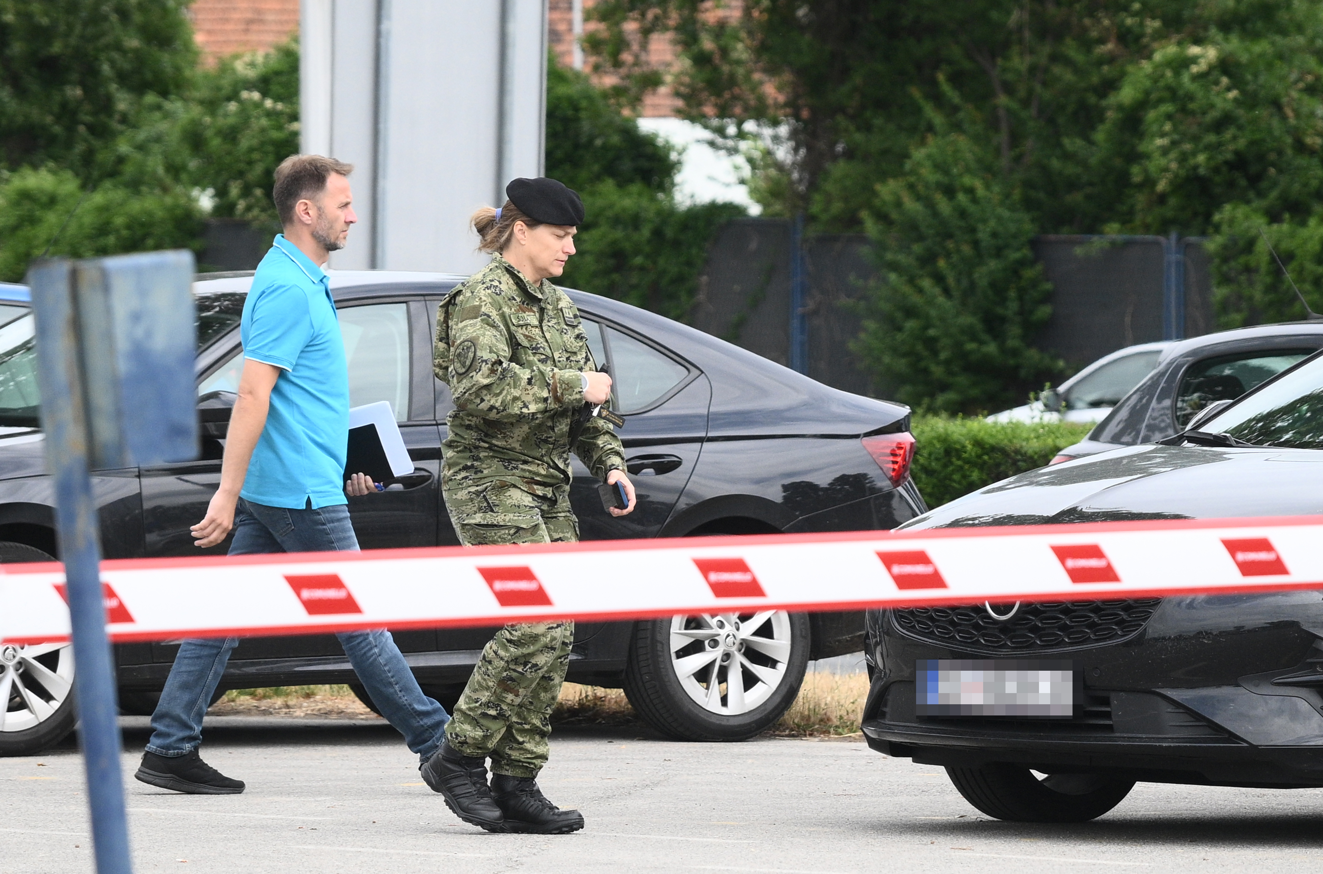 Zagreb: Istražitelji vojne policije ispred MUP-a u Heinzelovoj ulici