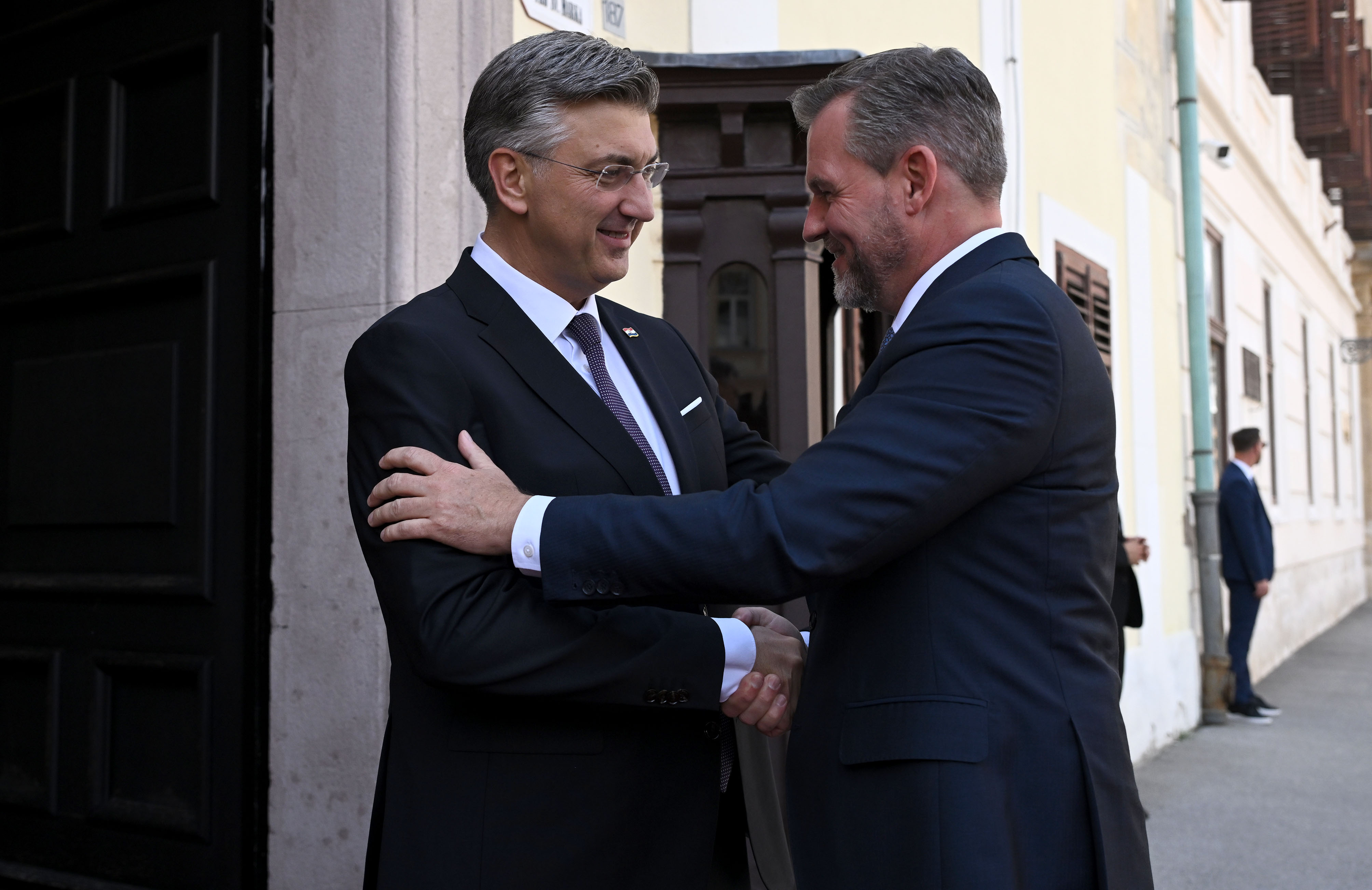 Andrej Plenković se sastao sa slovačkim predsjednikom Peterom Pellegriniom