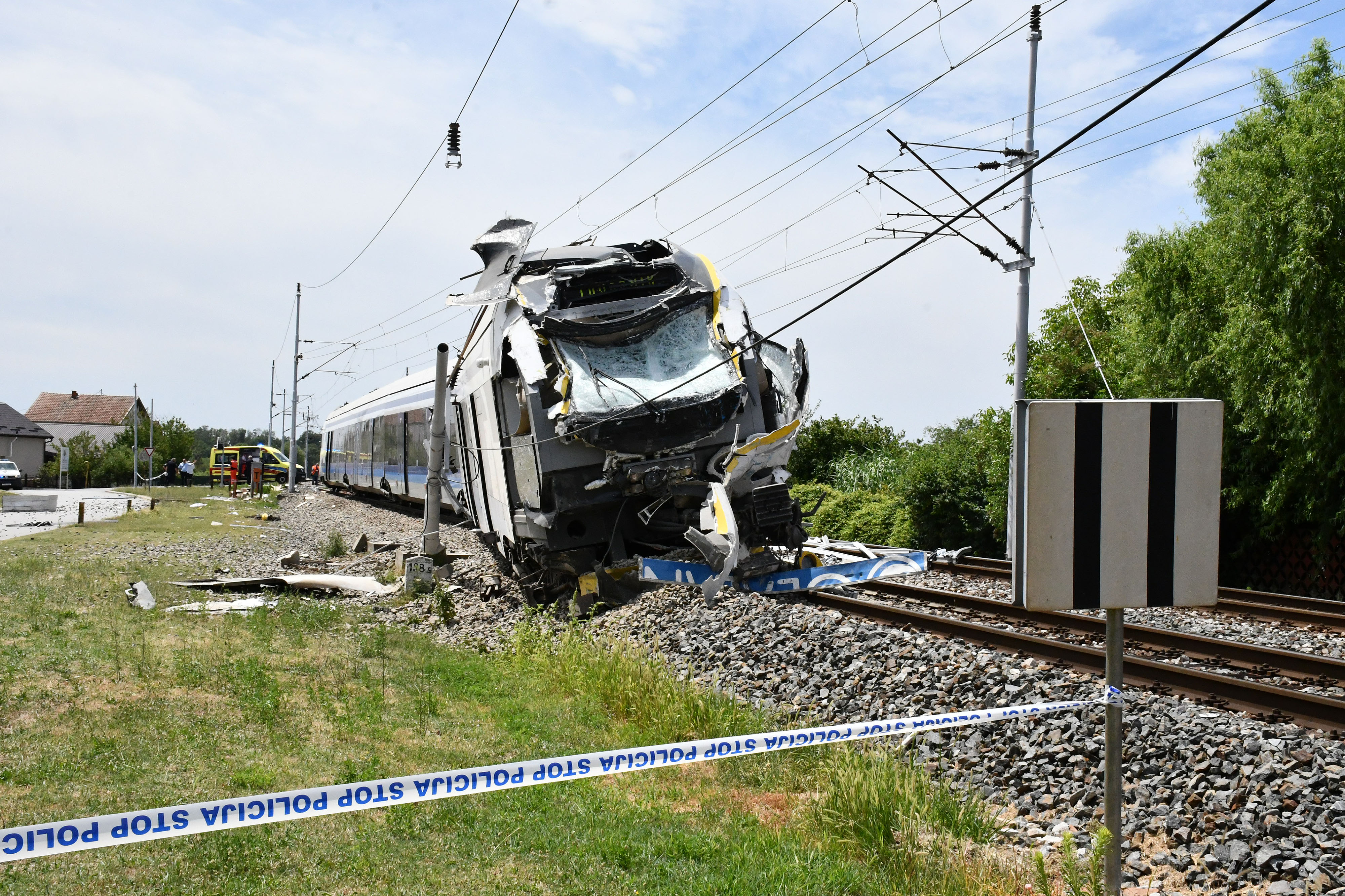 Sudar vlaka i teretnog vozila