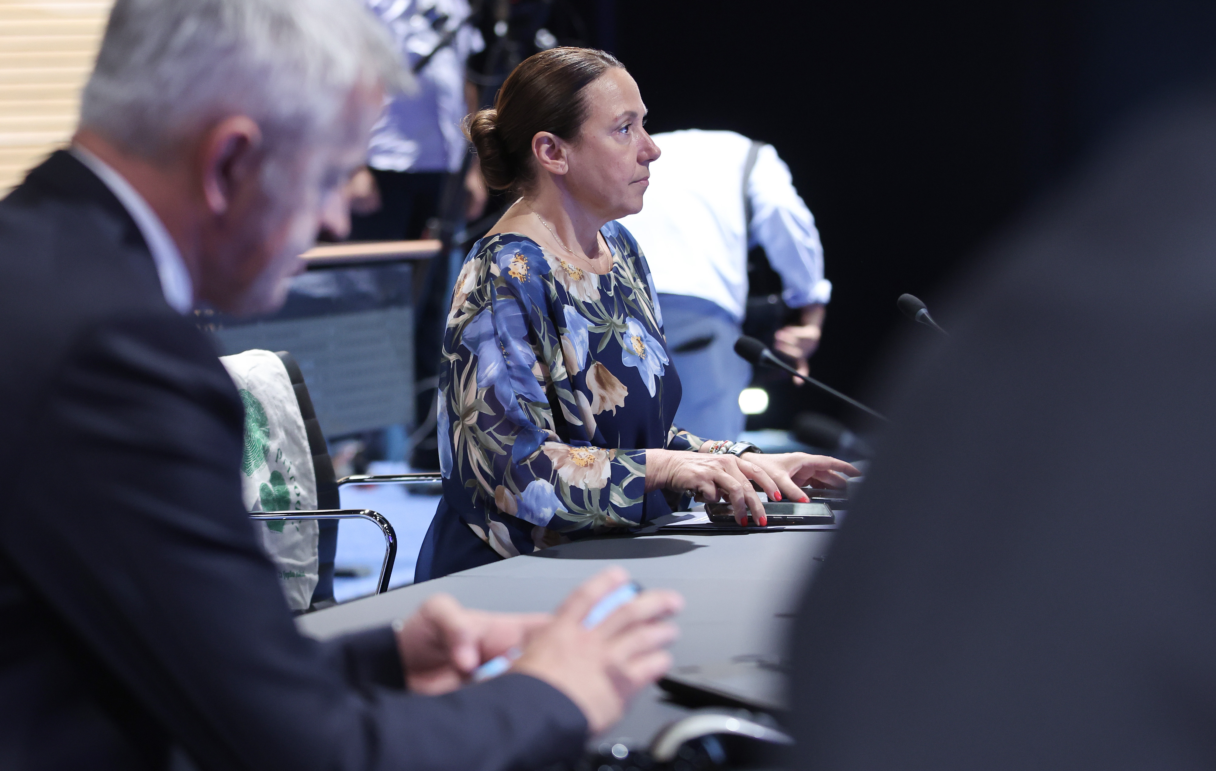 Irena Hrstić na sjednici Vlade