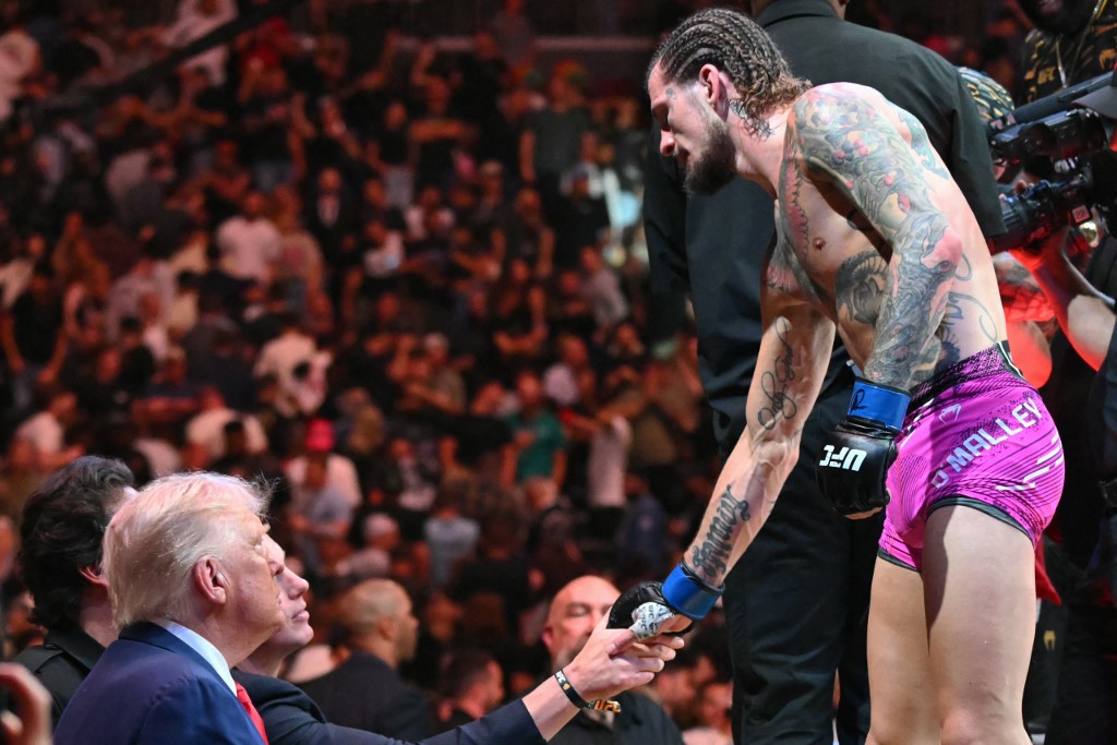 donald trumpo UFC AFP