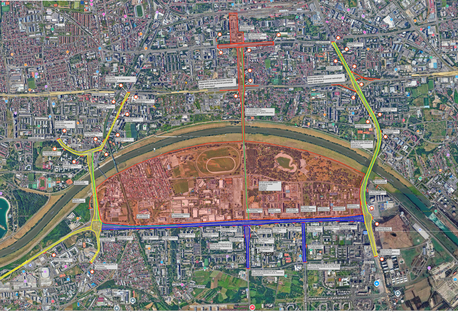 prometna regulacija Thompson