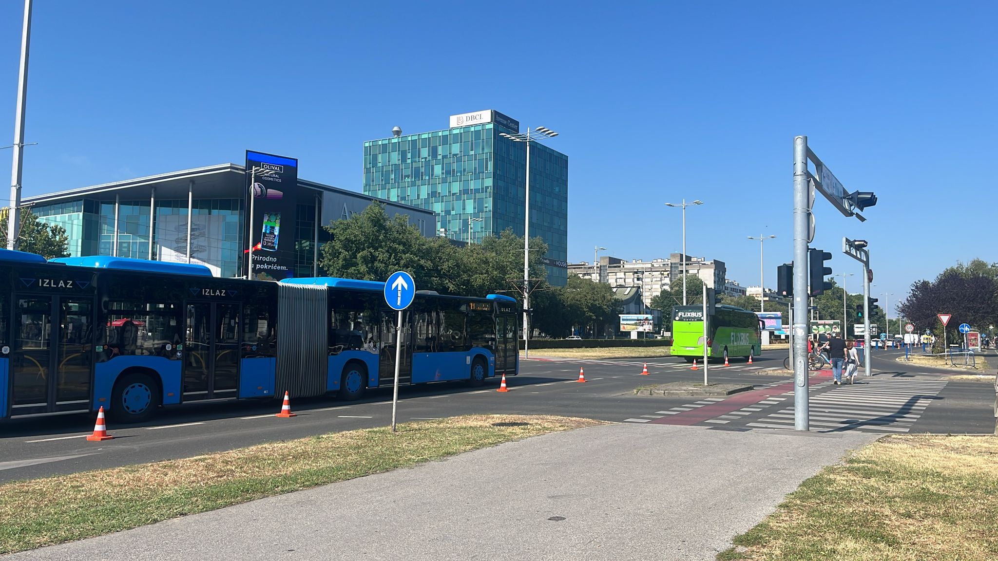 Avenija Dubrovnik na jutro koncerta