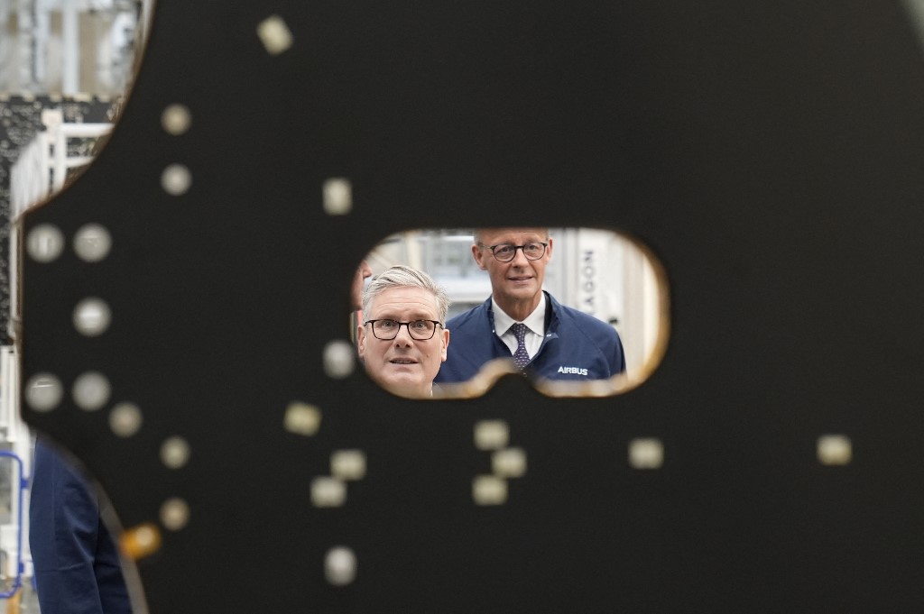 AFP keir starmer i friedrich merz