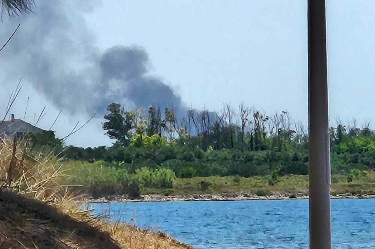 požar na deponiju u Diklu