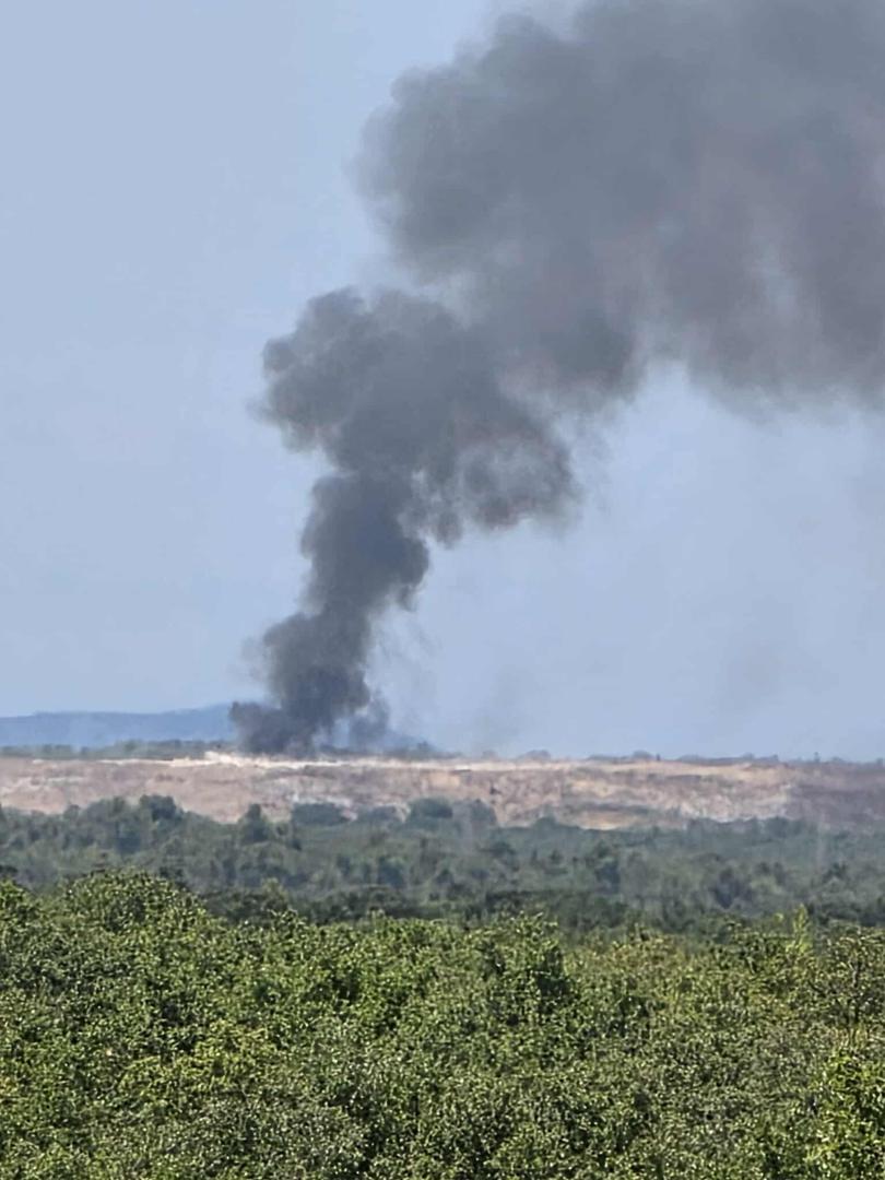 požar na deponiju u Diklu