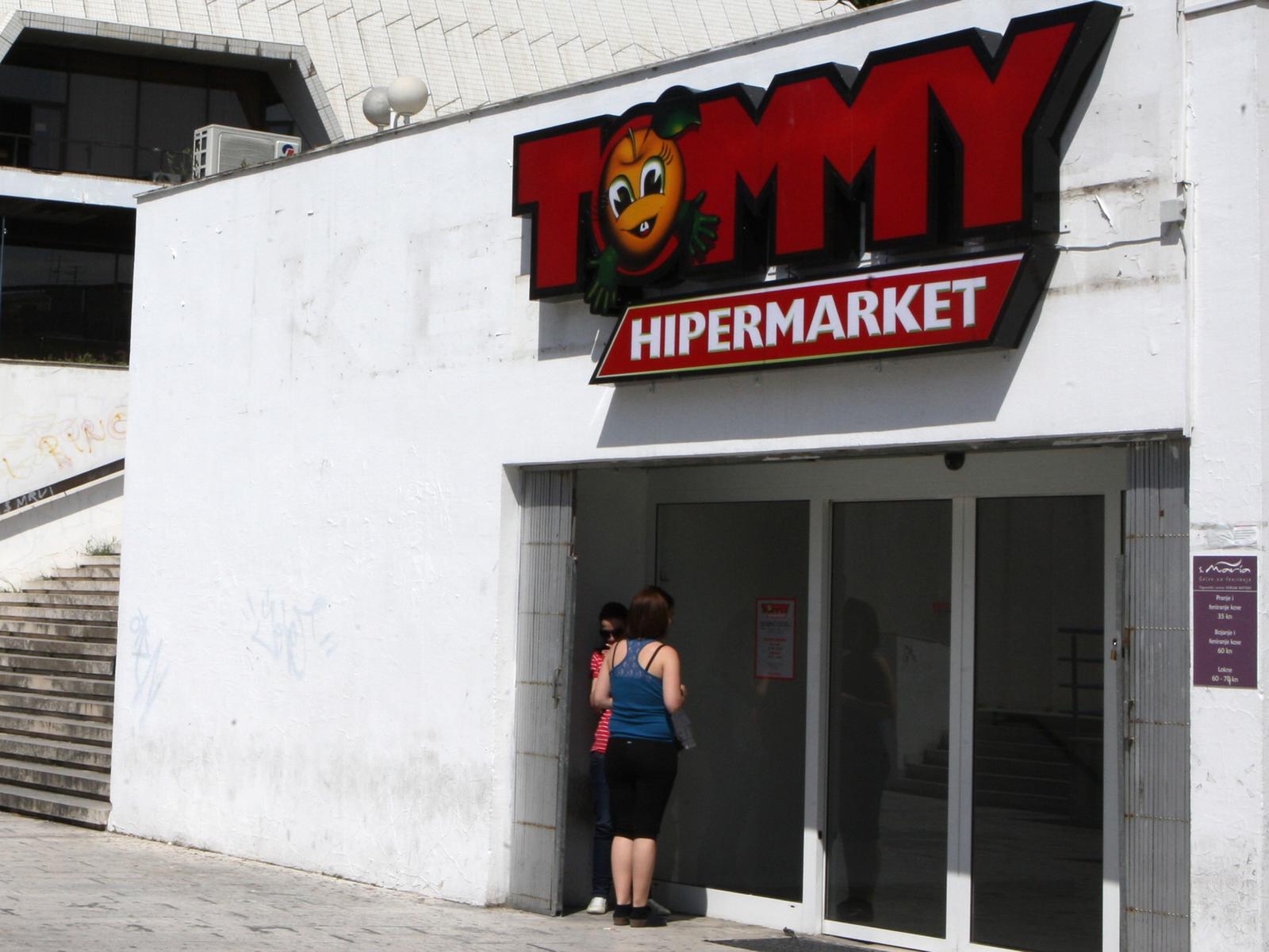 02.05.2012., Split - U sklopu prodajnog centra Koteks, umjesto Keruma otvoren je Tommy hipermarket. rPhoto: Ivo Cagalj/PIXSELL