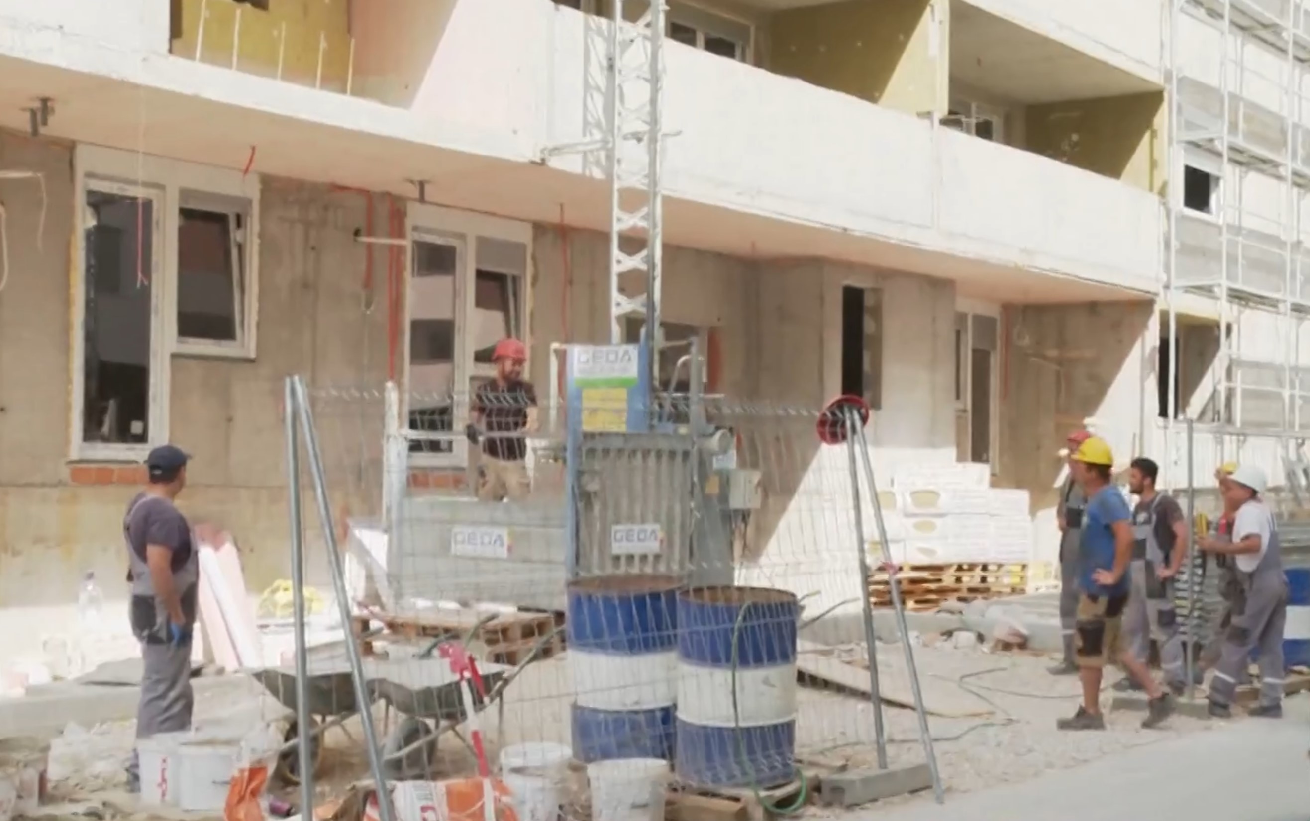 Radnici, gradilište