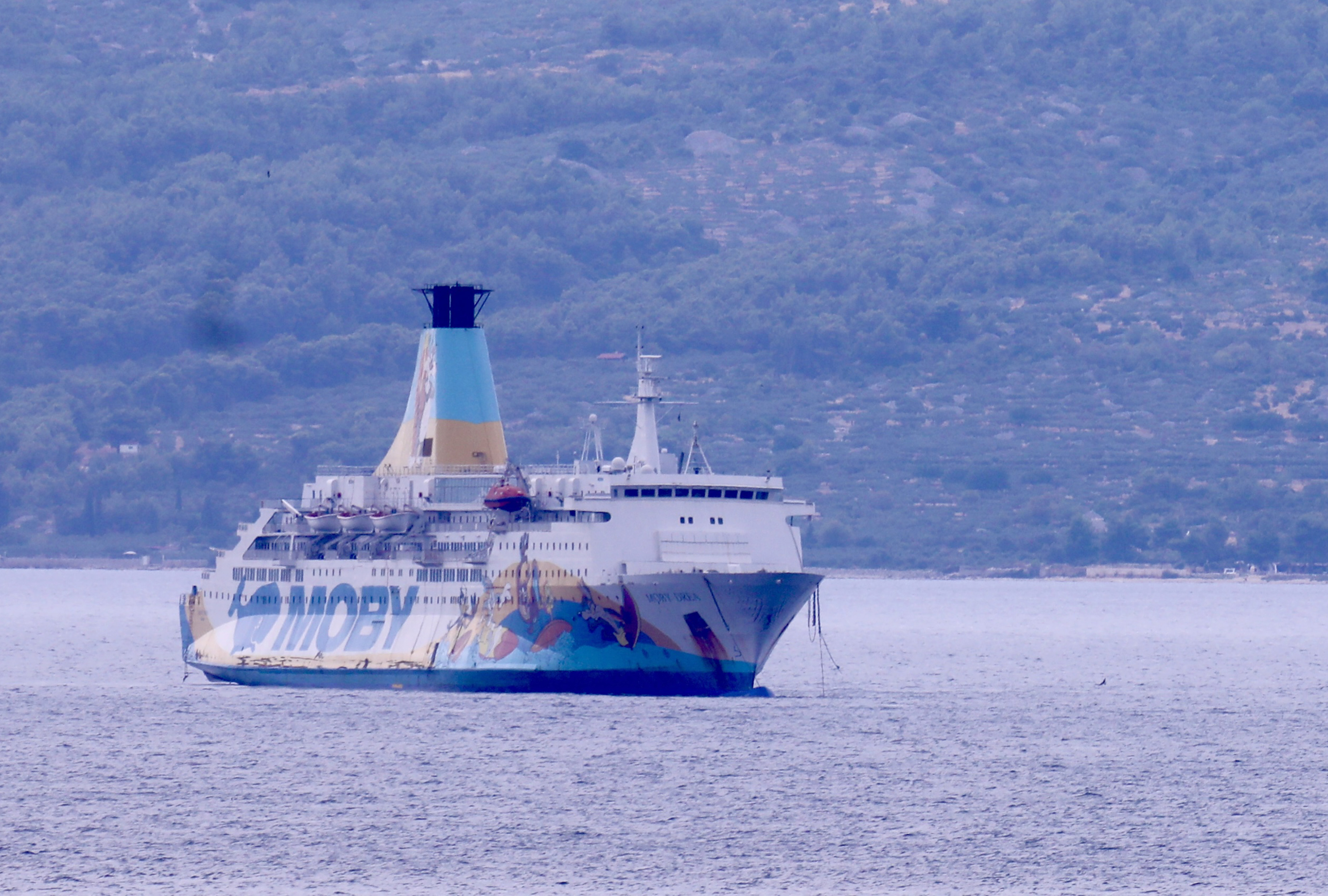 Stari talijanski brod Moby Drea