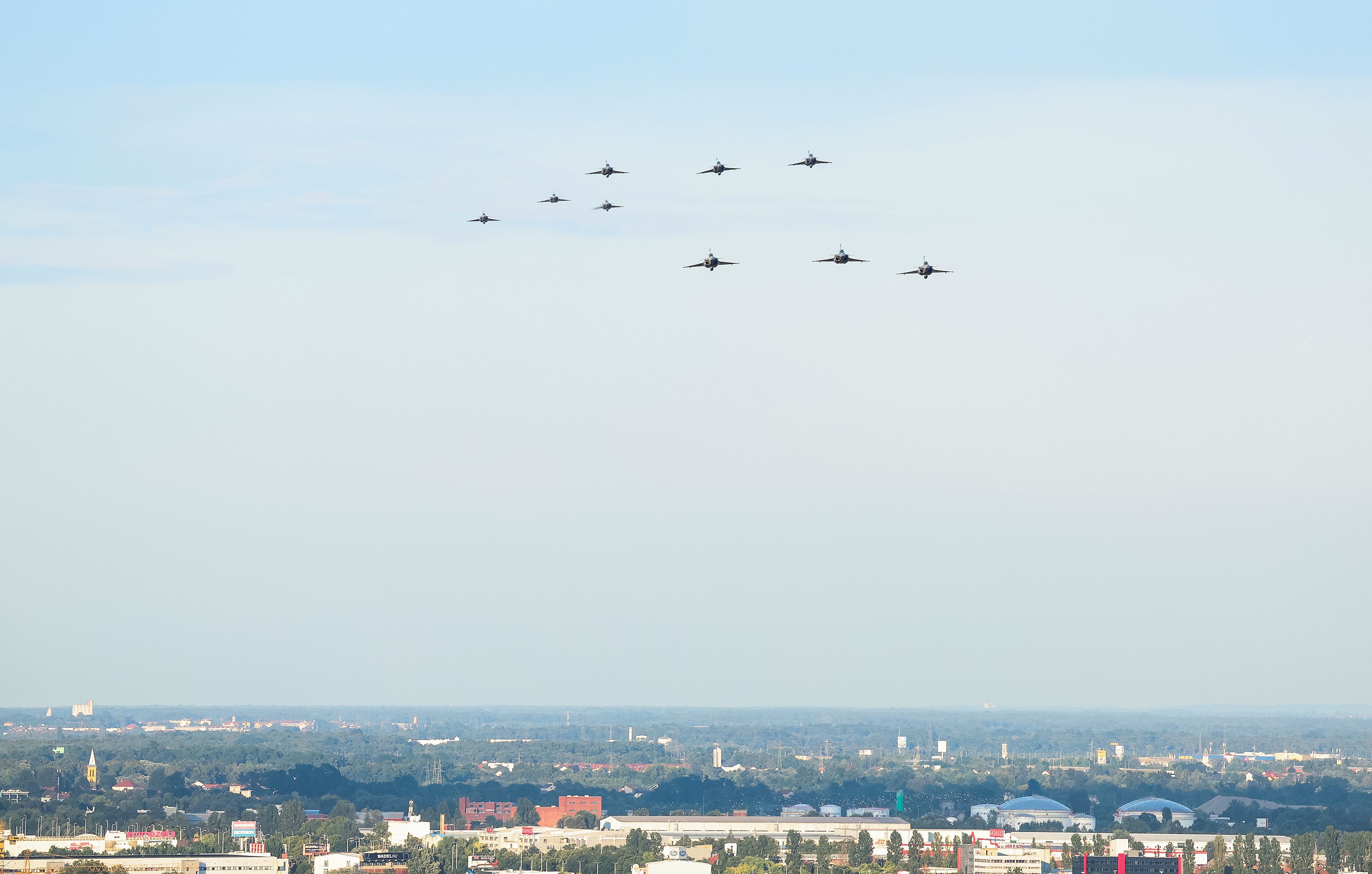 31.07.2025., Zagreb - U povodu obiljezavanja 30. obljetnice vojno-redarstvene operacije Oluja odrzan je svecani vojni mimoh Photo: Matija Habljak/PIXSELL