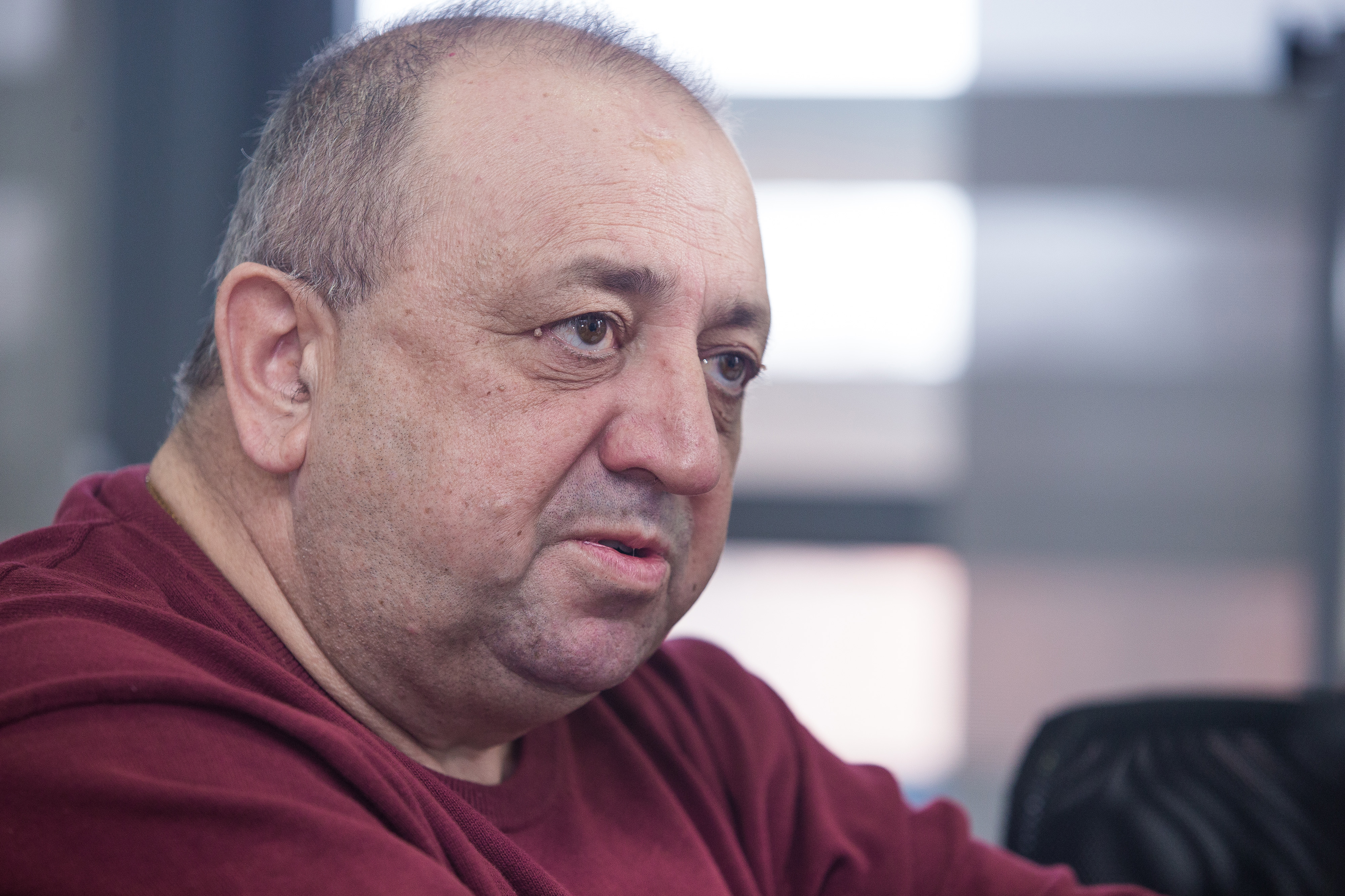 04.02.2019., Belisce - Gradonacelnik grada Belisca Dinko Buric. Photo: Davor Javorovic/PIXSELL