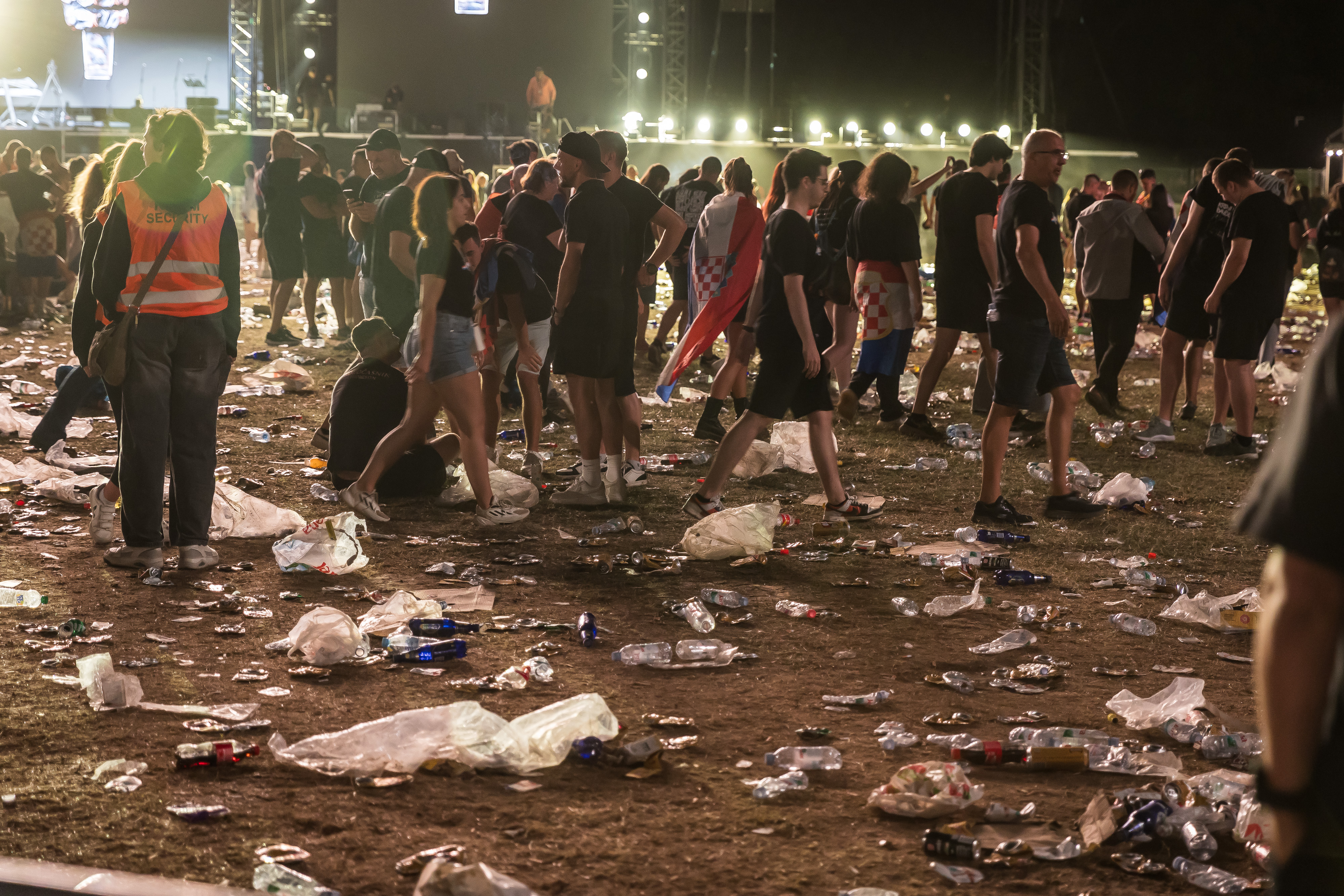 04.08.2025., Sinj -  Koncert Marka Perkovica Thompsona na Sinjskom Hipodromu. Photo: Zvonimir Barisin/PIXSELL/PIXSELL