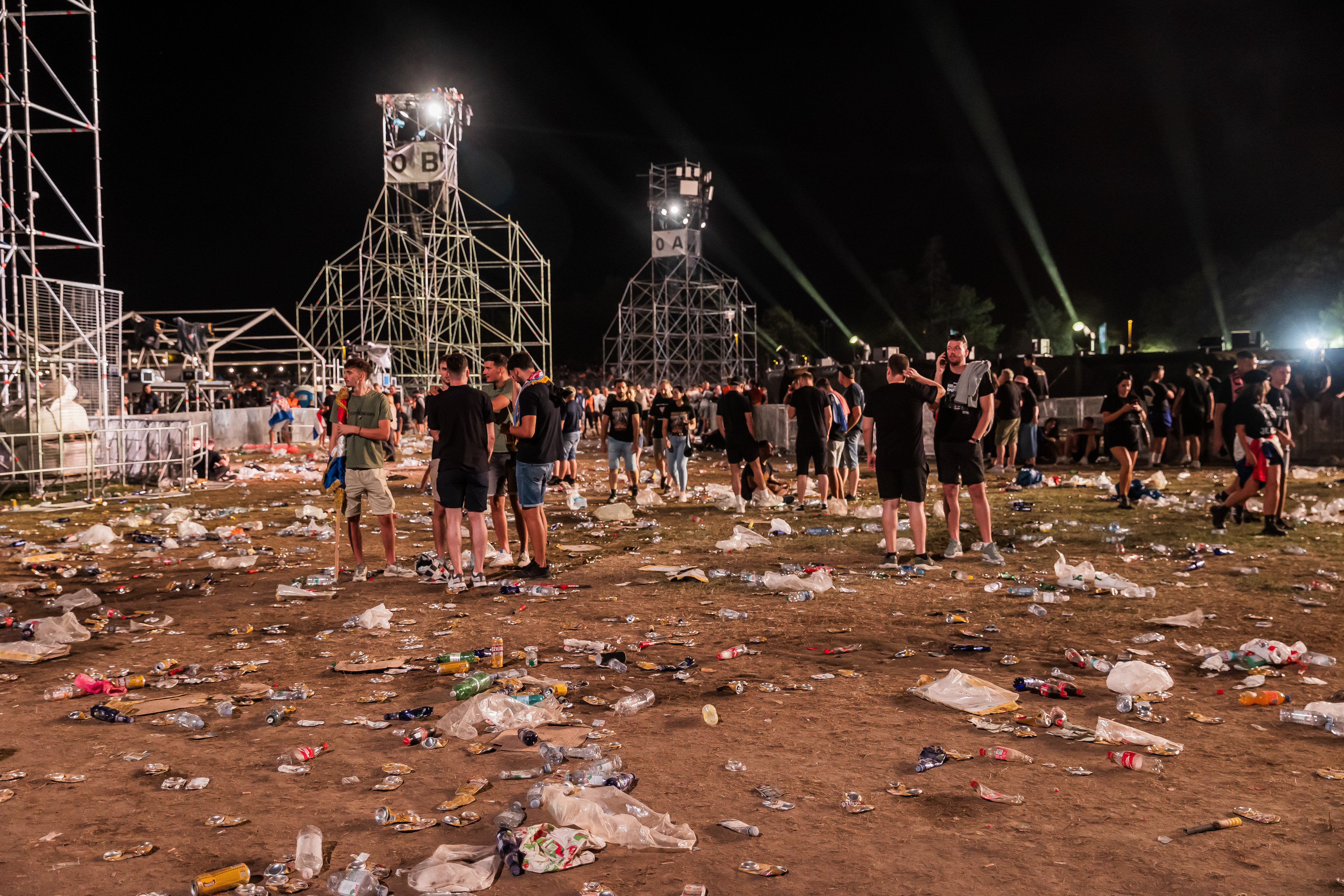 04.08.2025., Sinj -  Koncert Marka Perkovica Thompsona na Sinjskom Hipodromu. Photo: Zvonimir Barisin/PIXSELL/PIXSELL