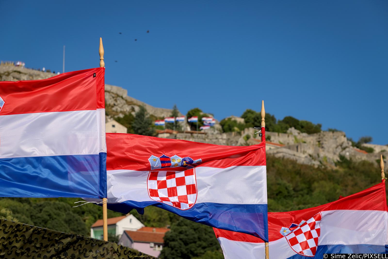 05.08.2025., Knin - Sredisnja proslava povodom 30.obljetnice Vojno-redarstvene akcije Oluja 95 Photo: Sime Zelic/PIXSELL