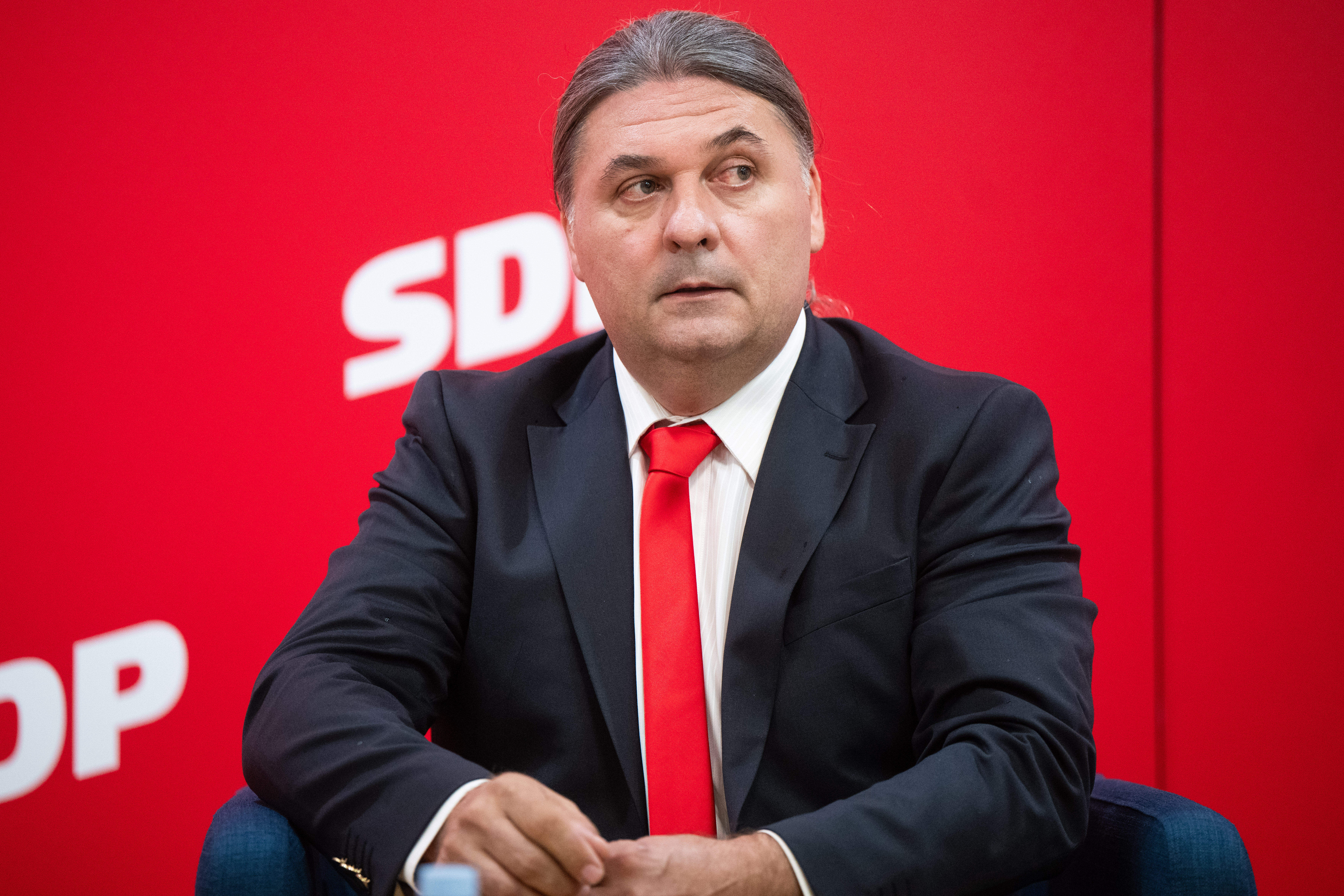 12.09.2024., Zagreb - Suceljavanje kandidata za predsjednika stranke SDP na Iblerovom trgu. Mladen Keser Photo: Neva Zganec/PIXSELL