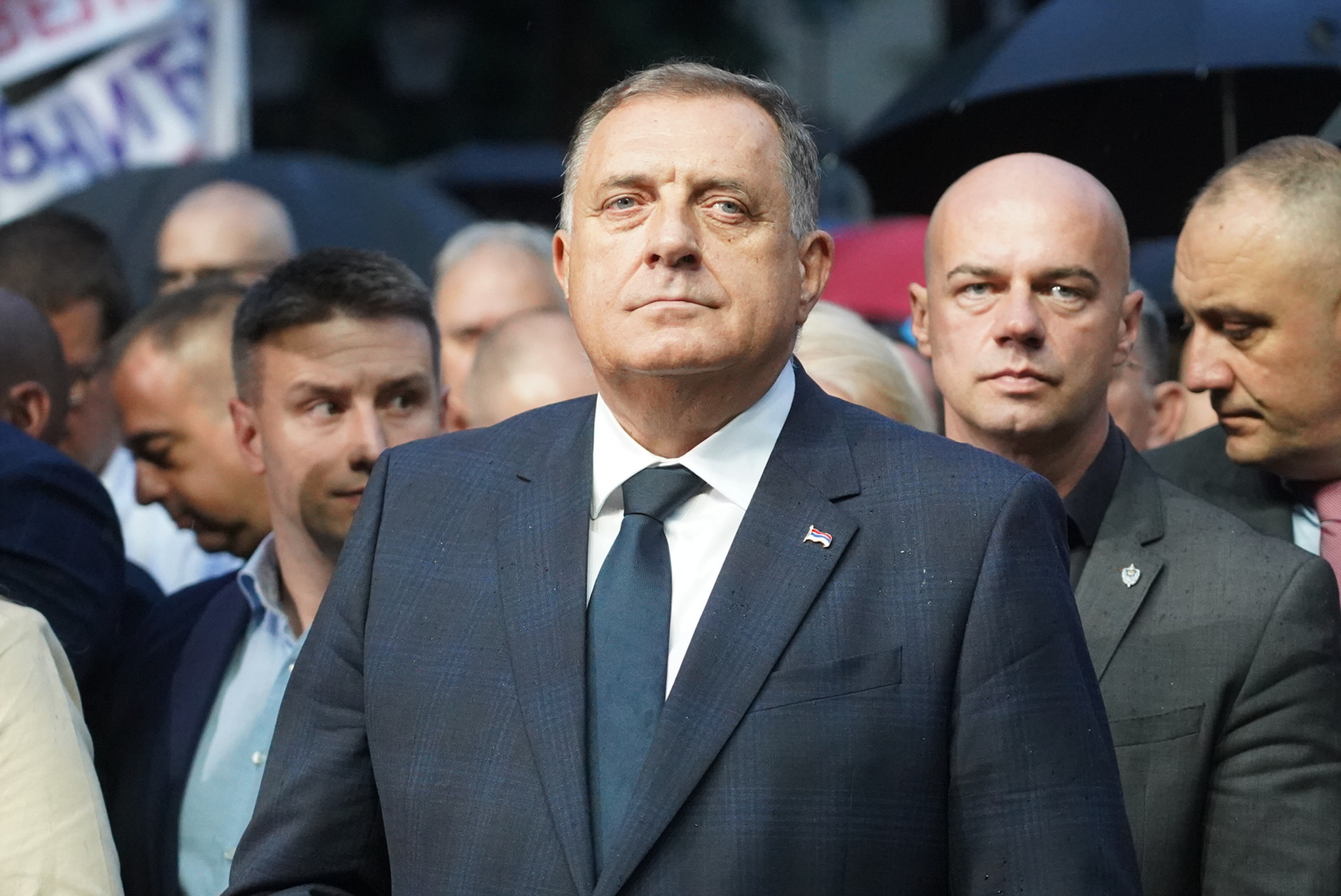 03, August, 2025, Sremski Karlovci - A ceremony was held at Branko Radicevic Square in Sremski Karlovci to mark the Day of Remembrance for All Victims and Exiled Serbs in the Armed Storm Action