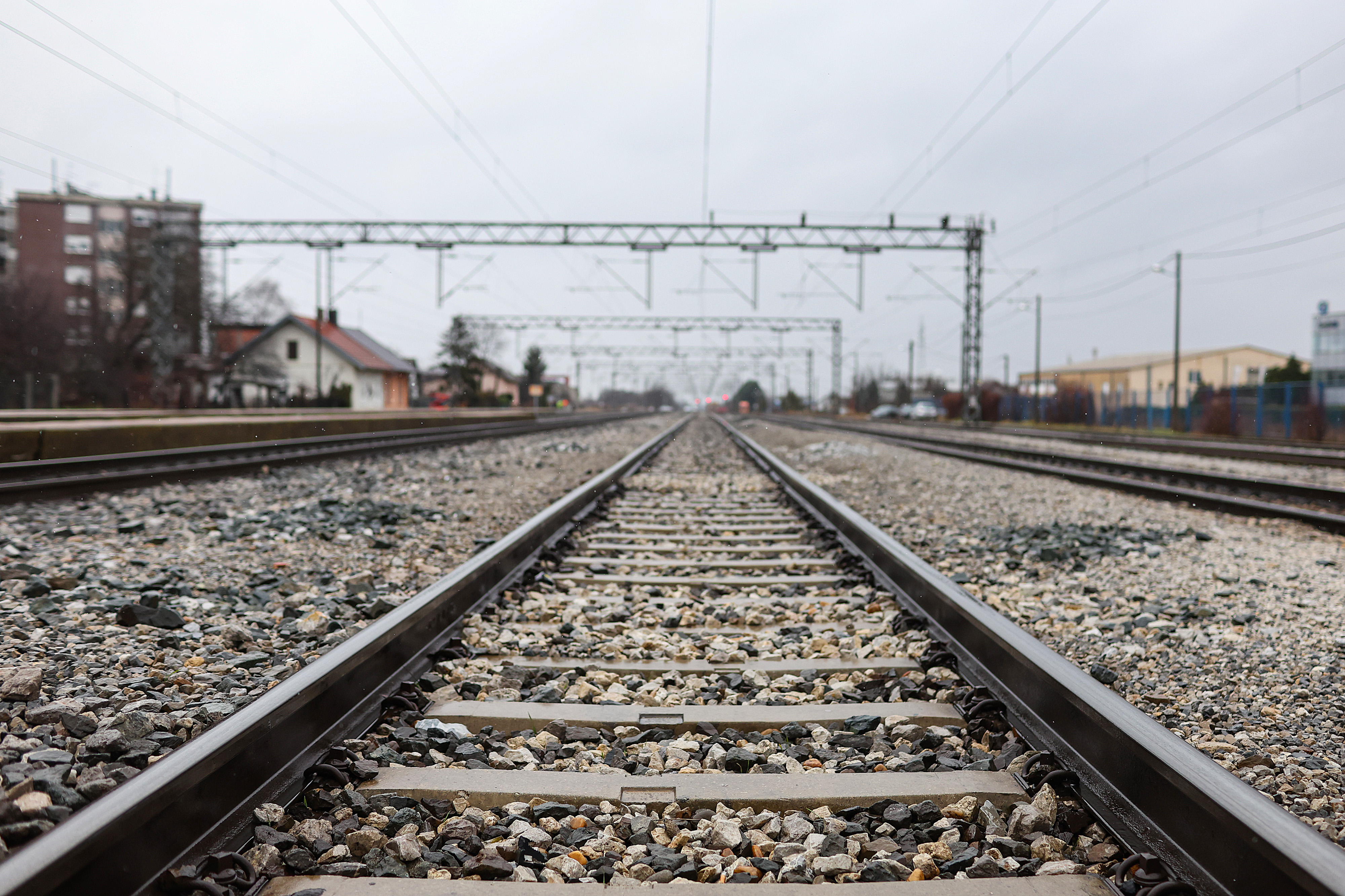 27.02.2025., Zeljeznicki kolodvor Sesvete, Sesvete, Zagreb - Zeljeznicki kolodvor Sesvete. Photo: Goran Stanzl/PIXSELL