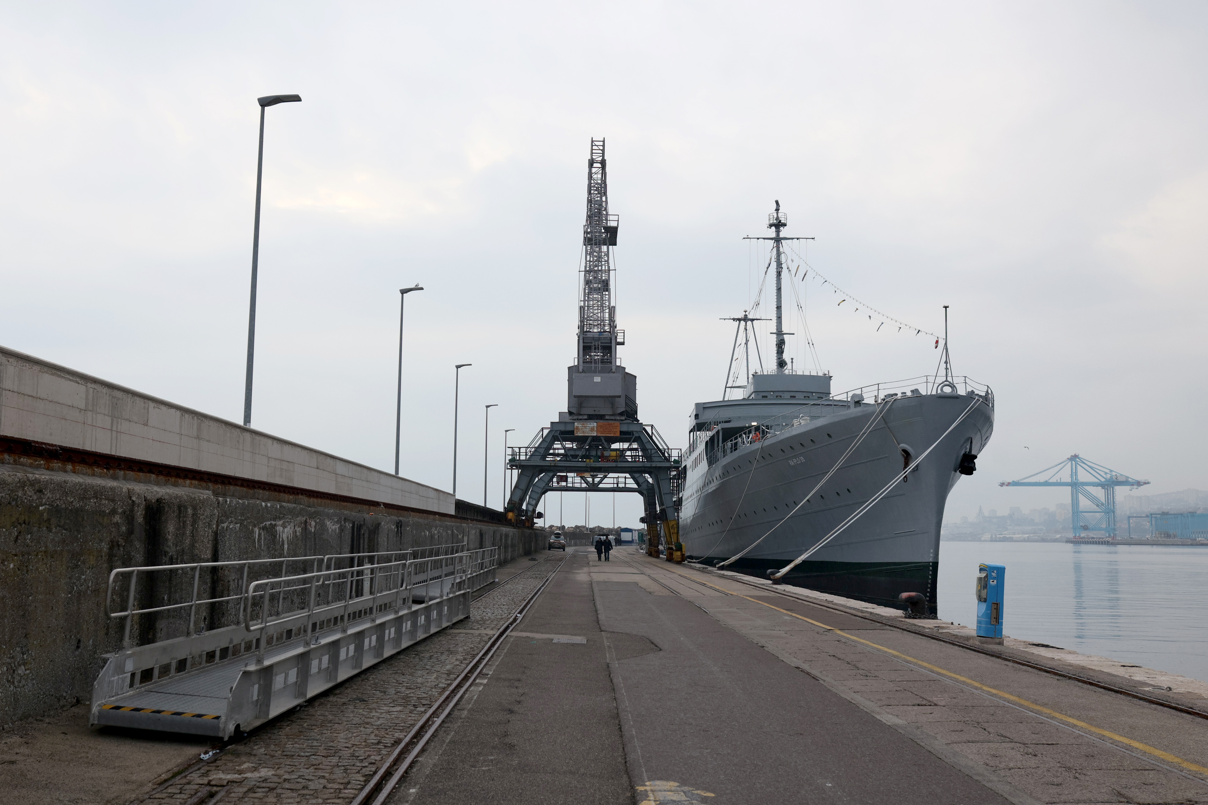 11.2.2025.., Rijeka - Reportaza o brodu Galeb Photo: Nel Pavletic/PIXSELL