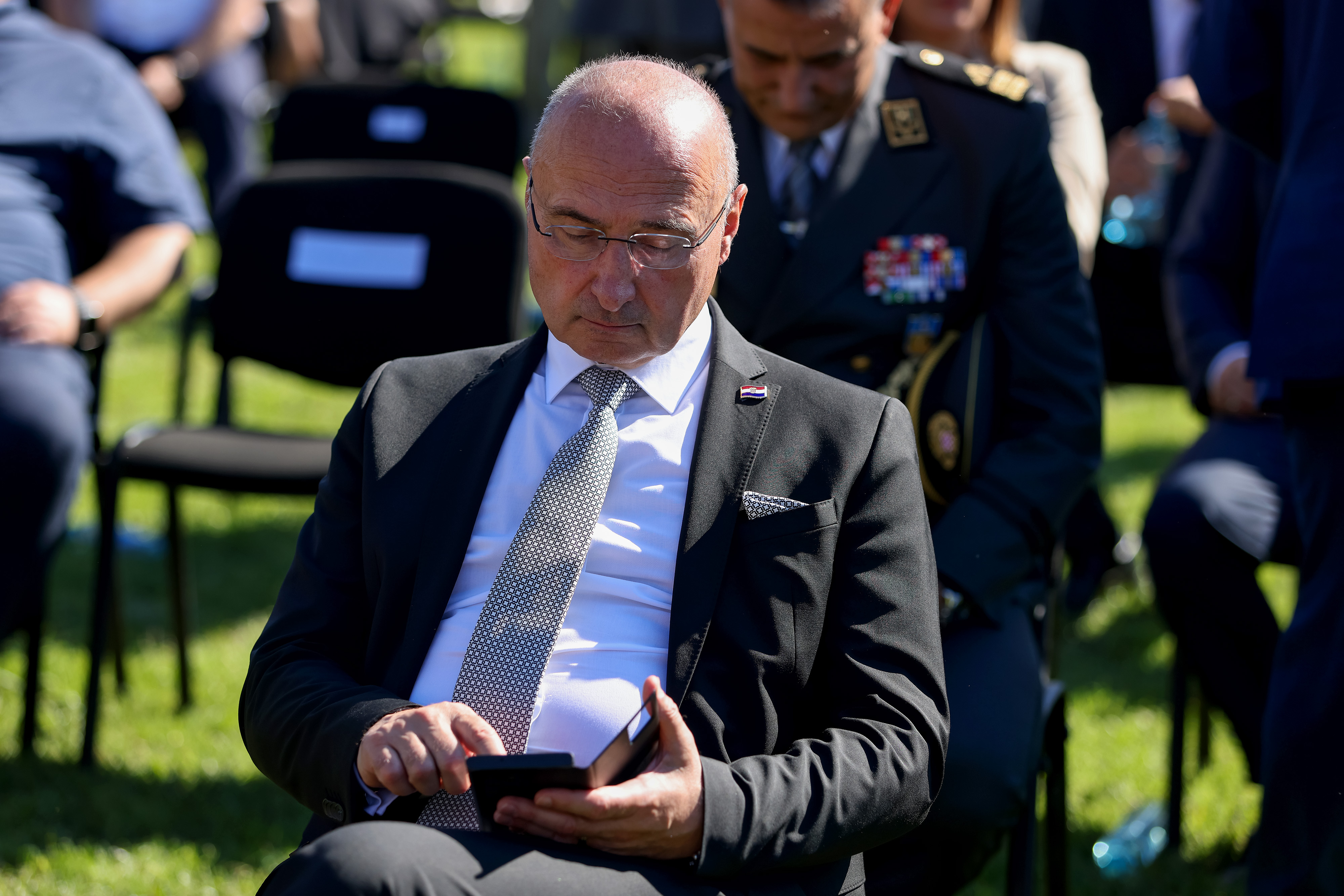 05.08.2025., Knin - Sredisnja proslava povodom 30.obljetnice Vojno-redarstvene akcije Oluja 95, Gordan Grlic Radman Photo: Sime Zelic/PIXSELL