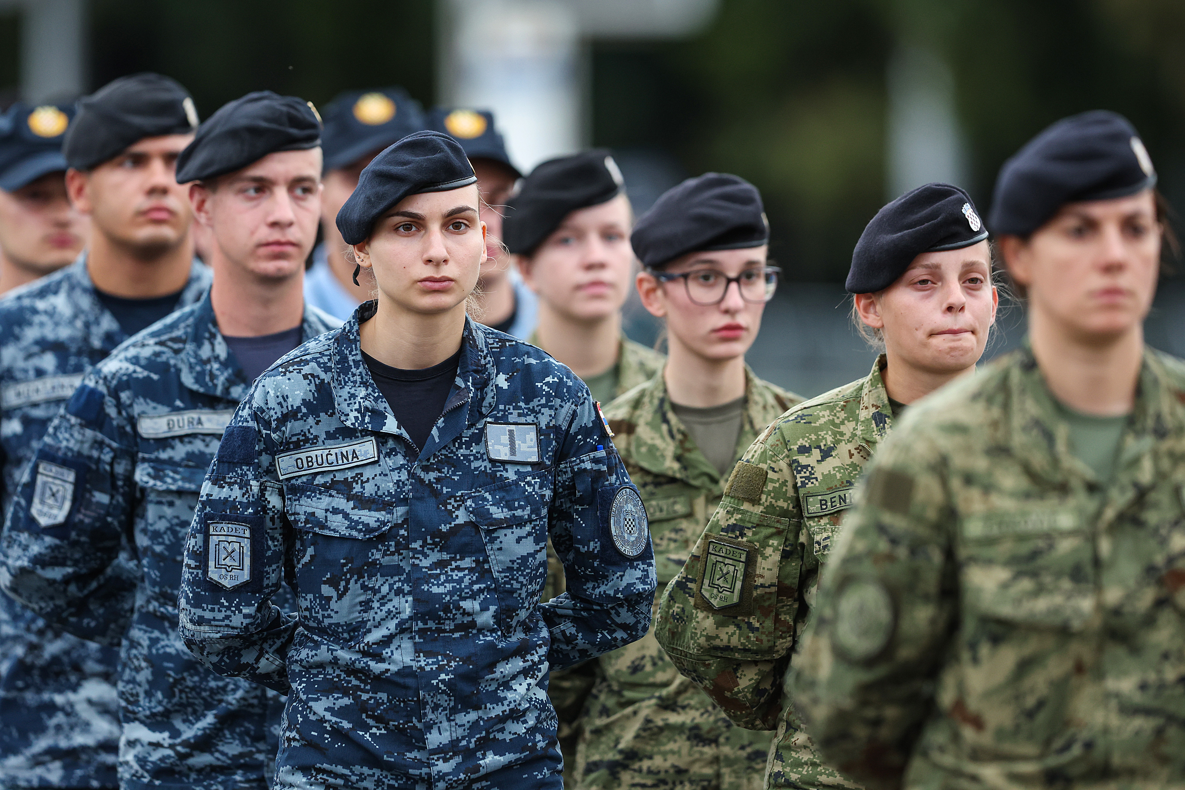 29.07.2025., Zagreb - Generalna proba svečanog vojnog mimohoda