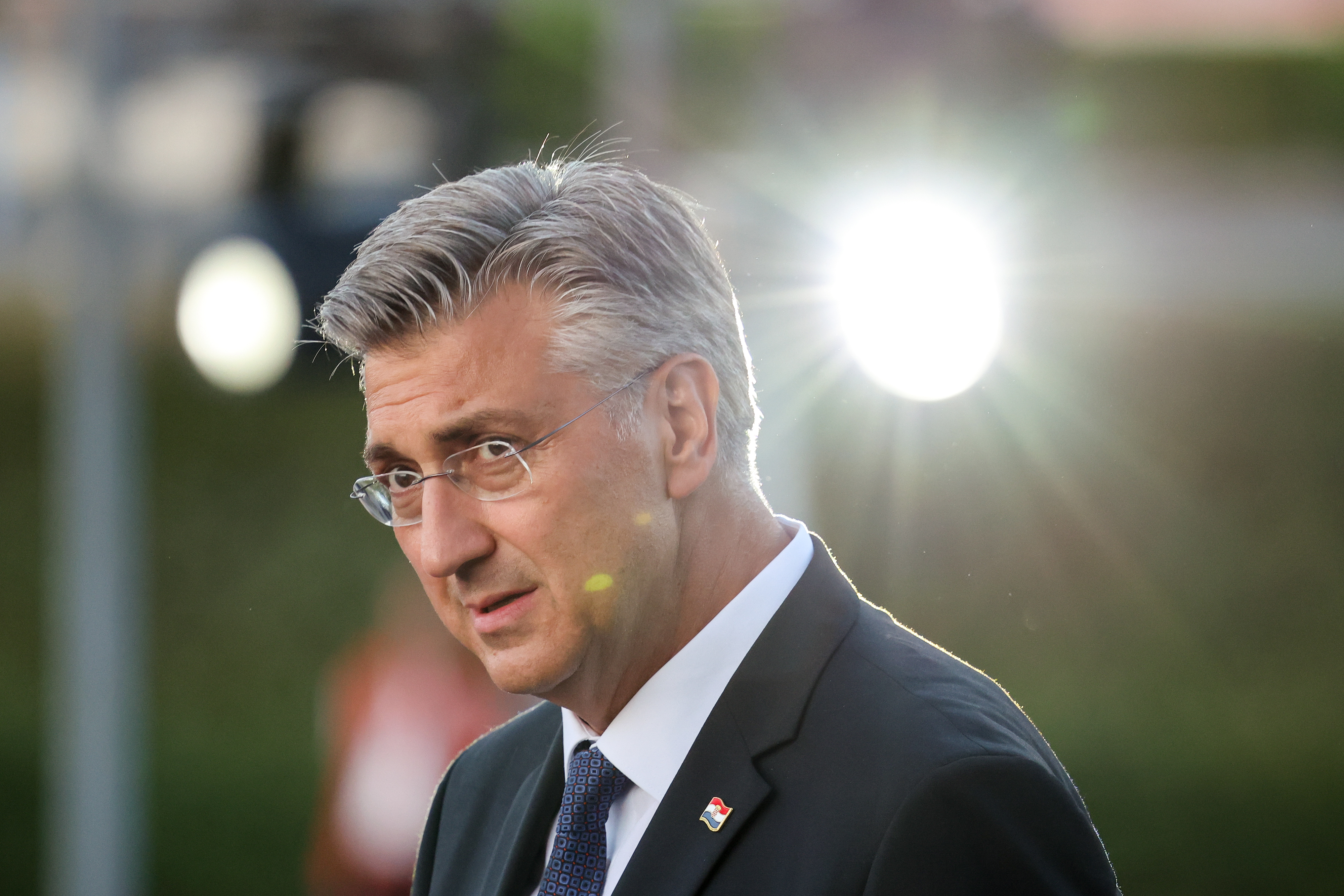 31.07.2025., Zagreb - Premijer Plenković na vojnom mimohodu u Zagrebu