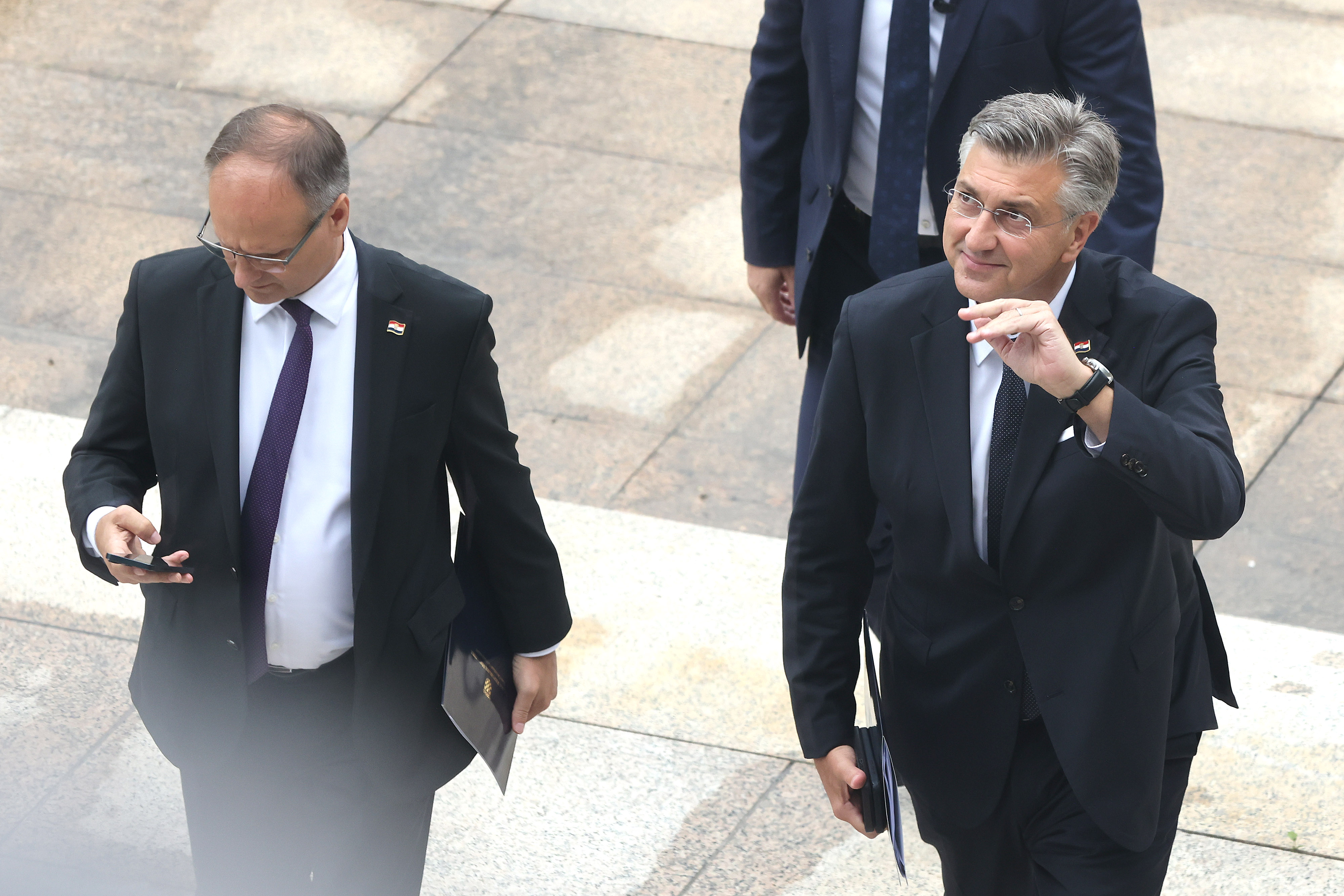 21.08.2025., Zagreb - U NSK je odrzana 112. sjednica Vlade, na kojoj je, uz ostalo, rapsravljano o prijedlogu nacionalnog programa zastite potrosaca za razdoblje do 2028. godine.