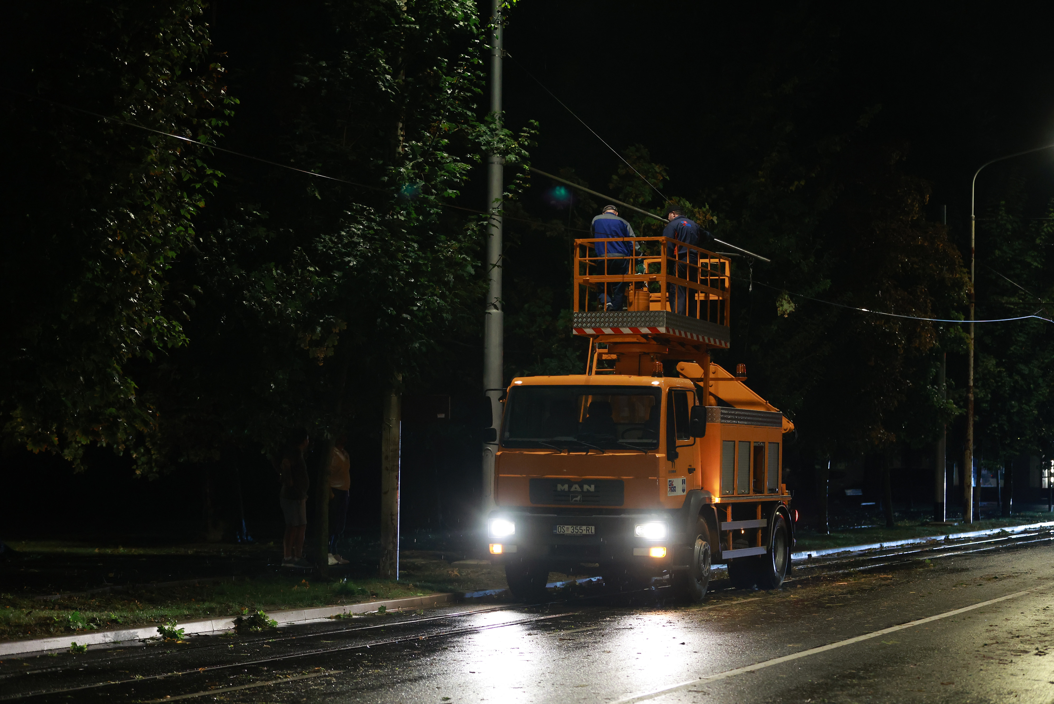 21.08.2025., Osijek - Jako nevrijeme pogodilo Osijek