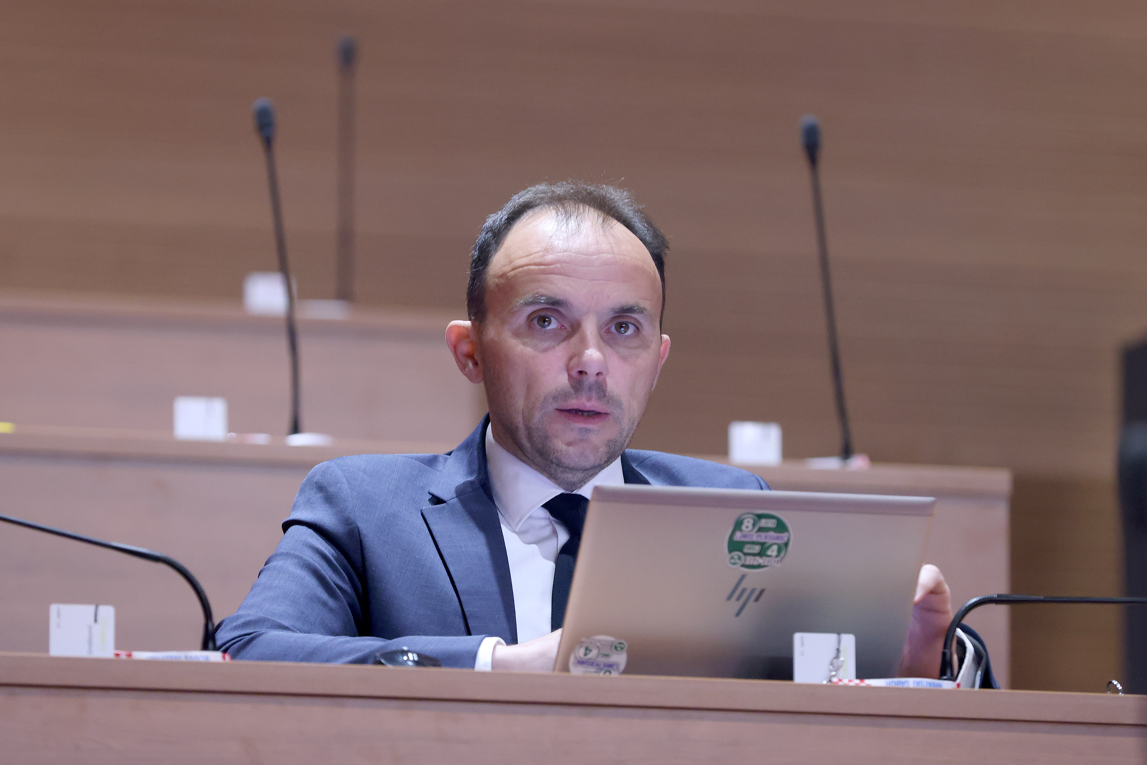 21.05.2025., Zagreb - Sabor 6. sjednicu nastavlja raspravama o kriticnoj infrastrukturi i naknadama za bankarske usluge. Photo: Patrik Macek/PIXSELL