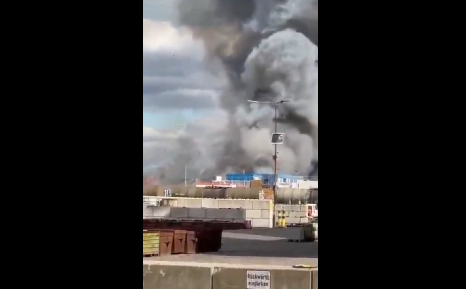 screenshot hamburg požar