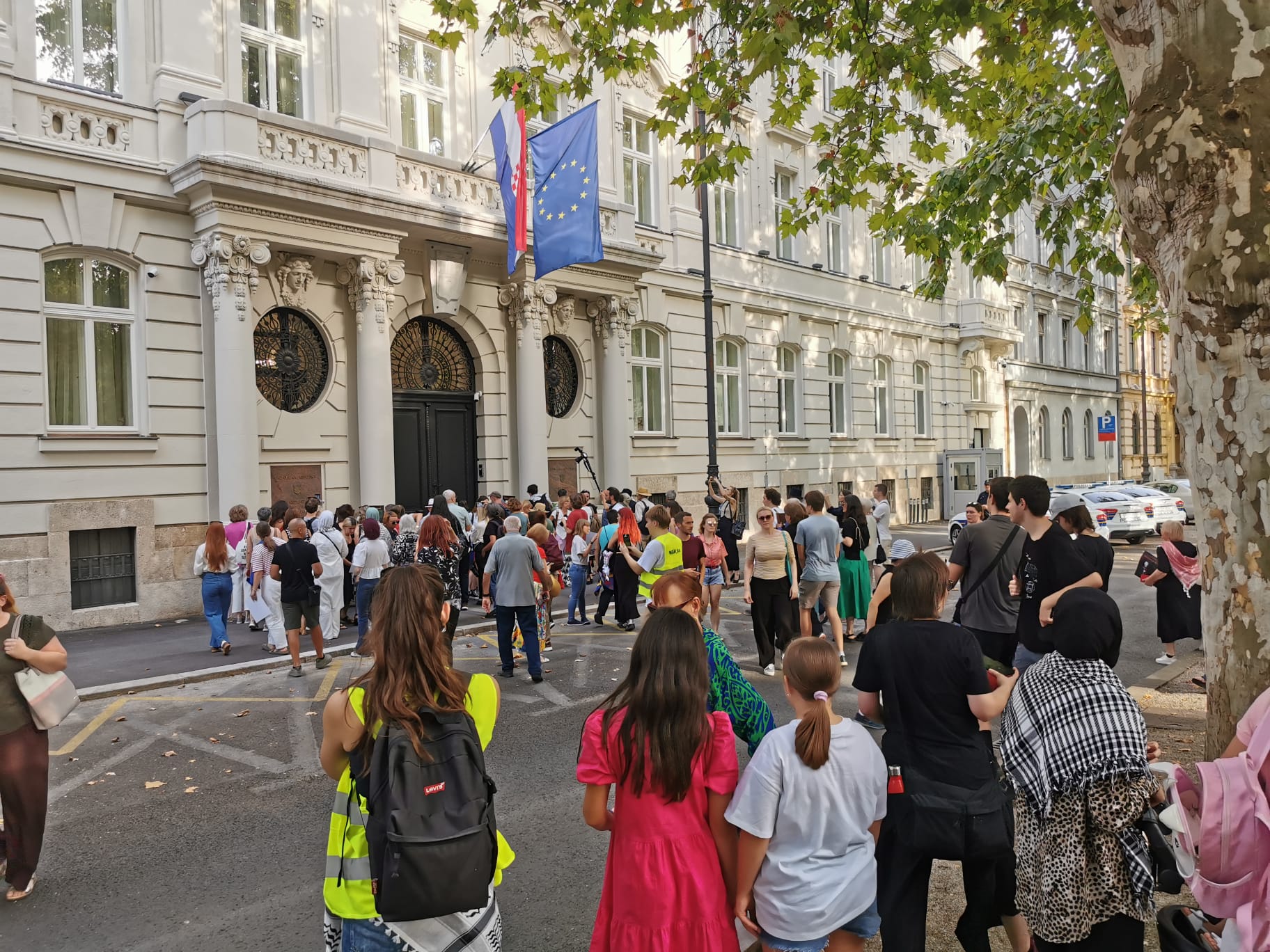 palestina prosvjed zagreb