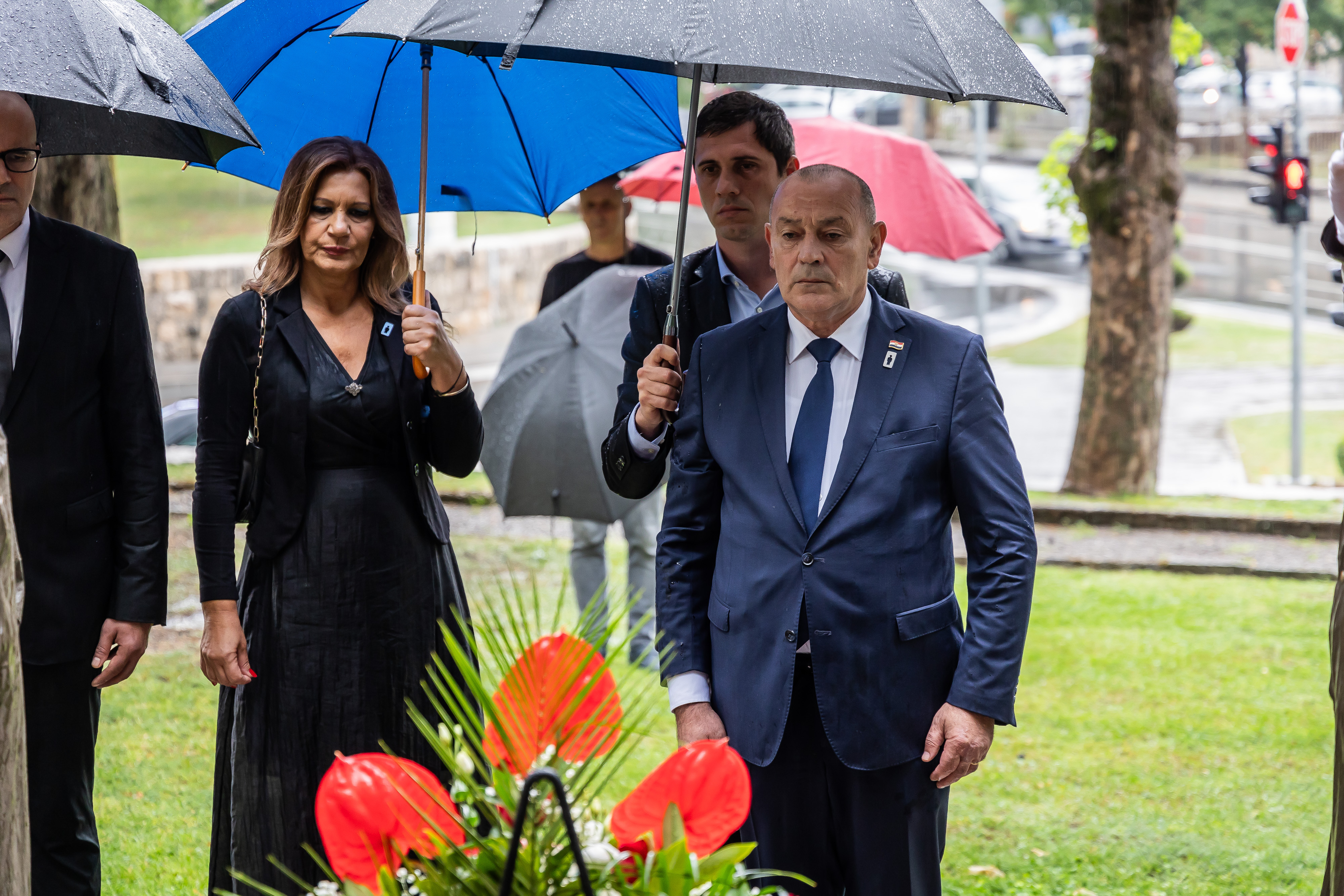 30.08.2025., Sinj - Medjunarodni dan nestalih Osoba. potpredsjednik Vlade i ministar branitelja Tomo Medved Photo: Zvonimir Barisin/PIXSELL
