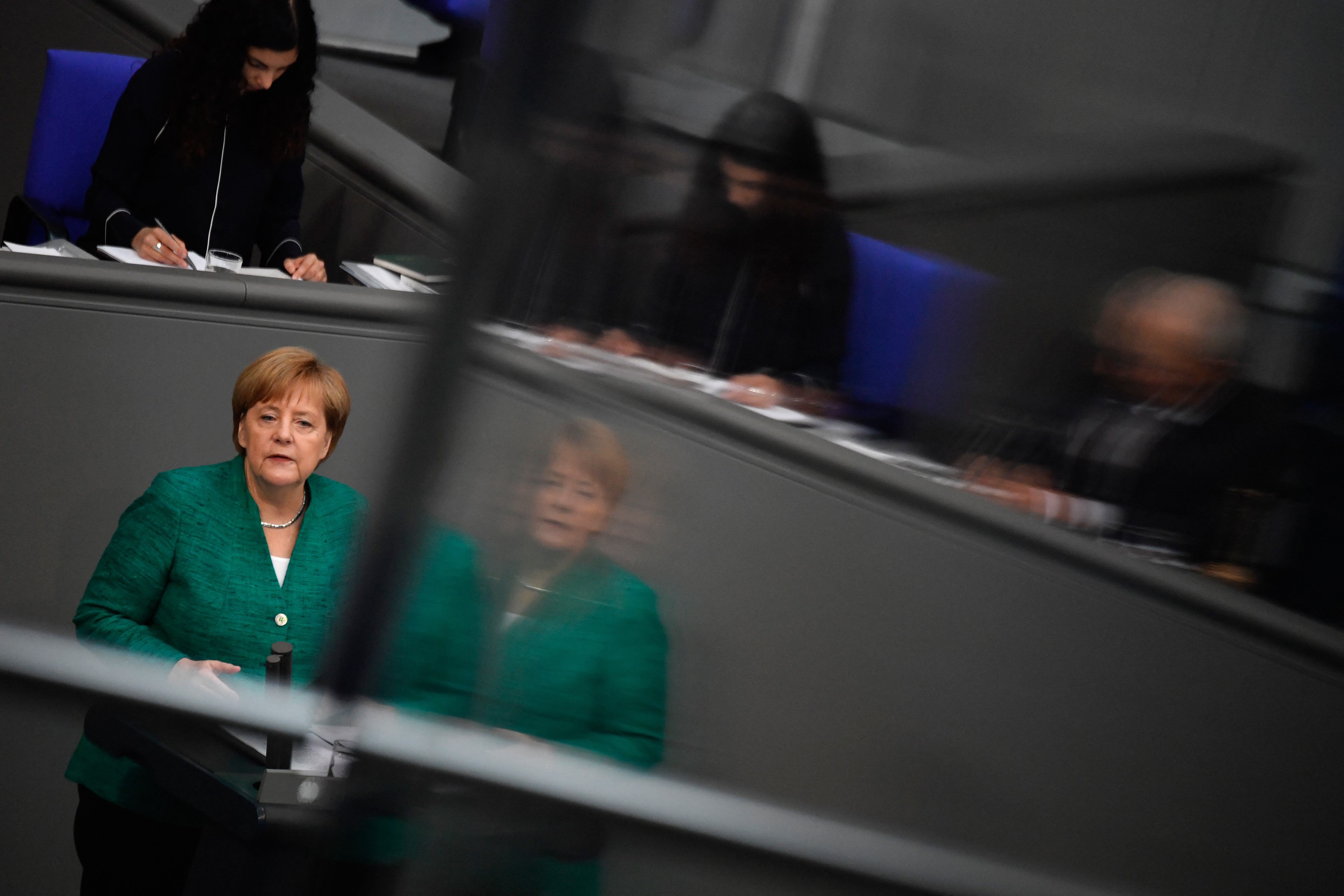 German Chancellor Angela Merkel