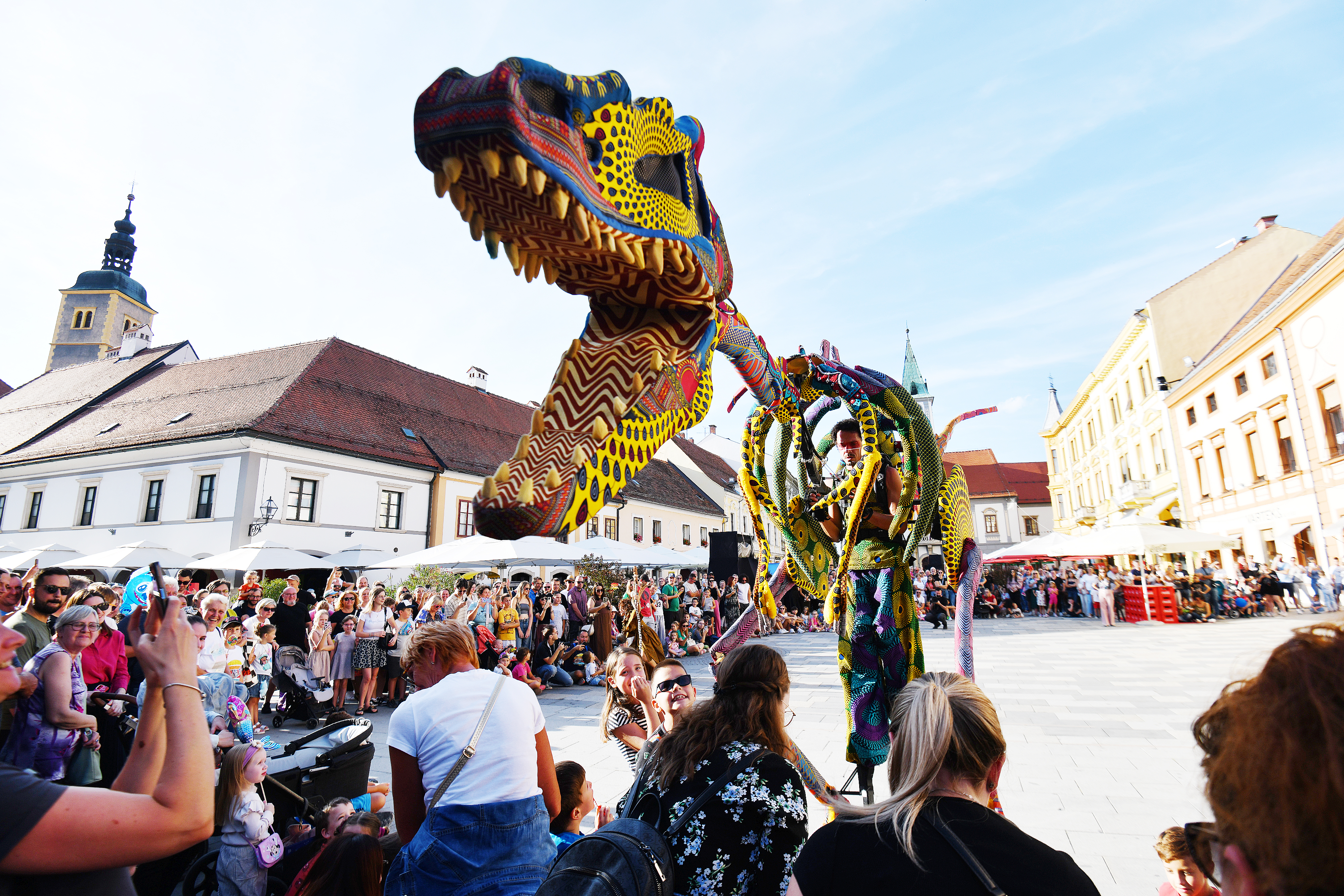 25.08.2025., Varazdin - Atmosfera na ulicama grada cetvrtog dana Spancirfesta