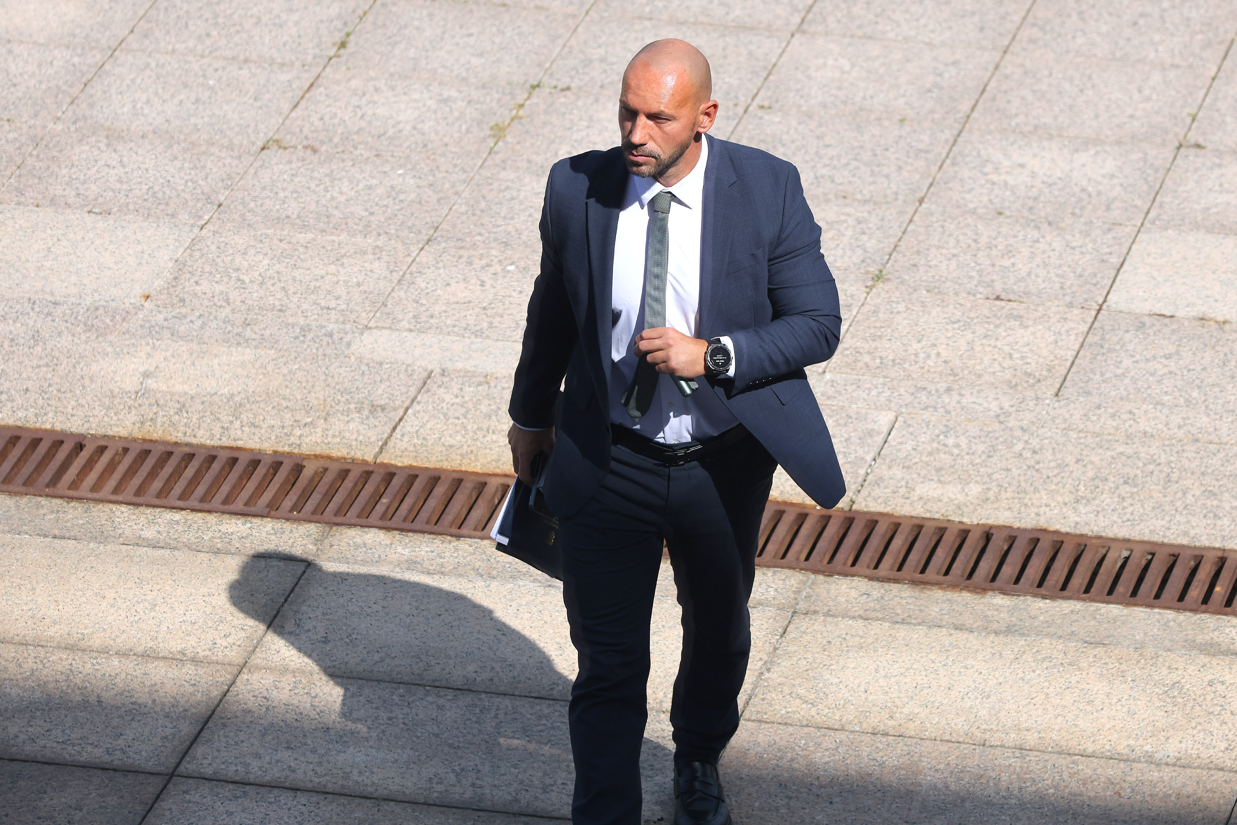 28.08.2025., Zagreb - U NSK odrzana je 113. sjednica Vlade RH. Dolazak ministara na sjednicu. Photo: Patrik Macek/PIXSELL