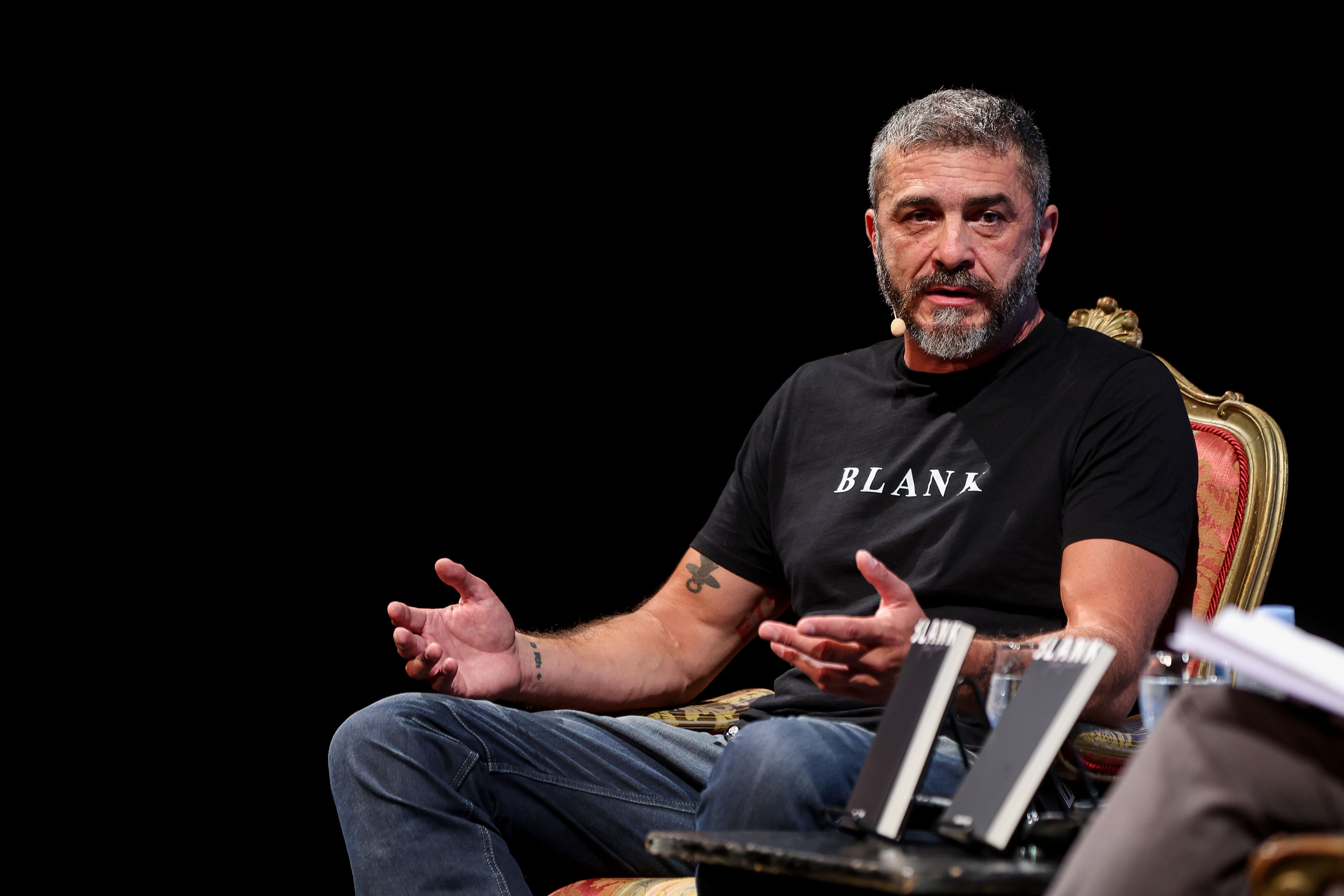 02.09.2025., Zagreb -  Festival svjetske knjizevnosti. Fedja Strukan Photo: Matija Habljak/PIXSELL