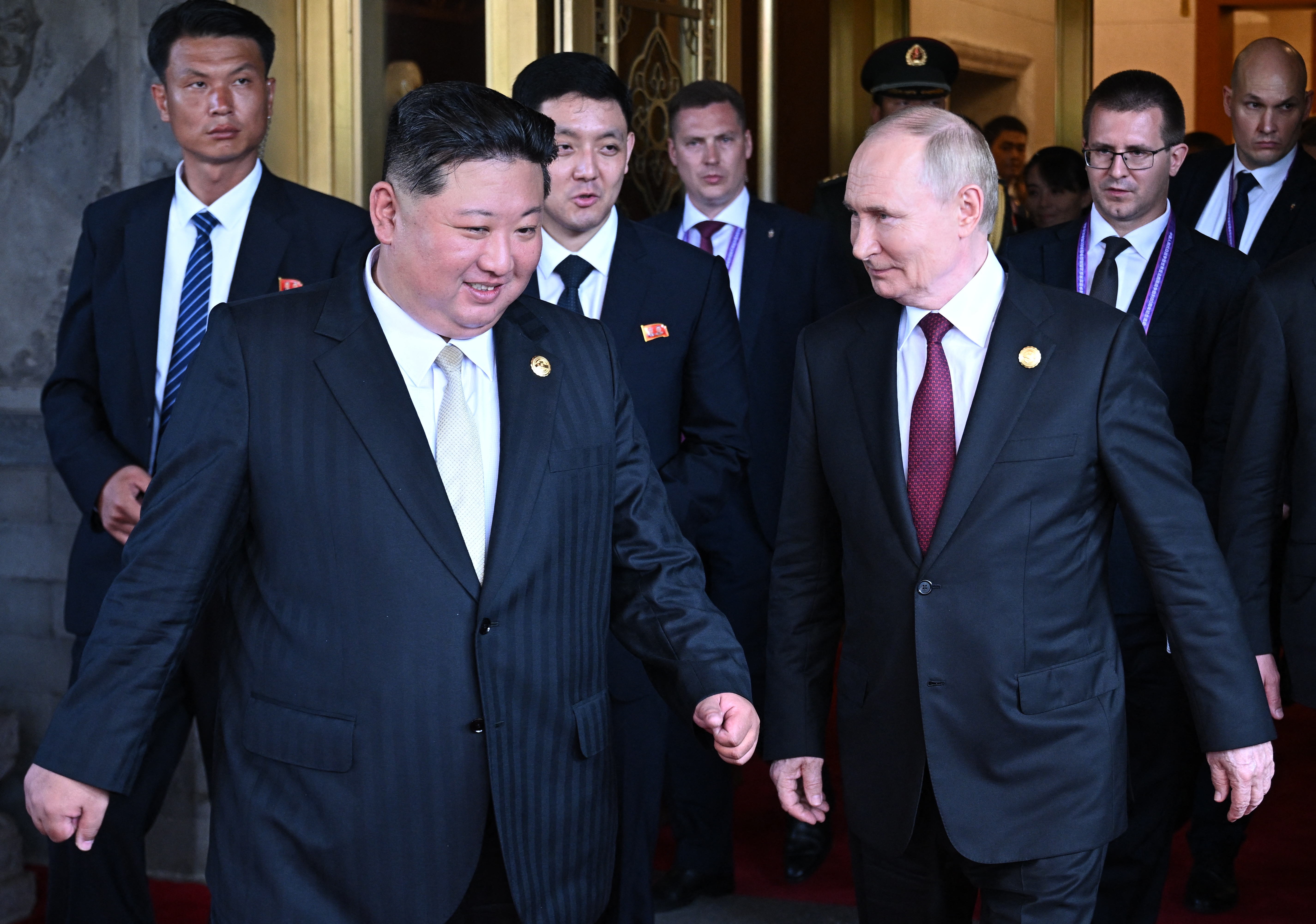 afp, putin i kim