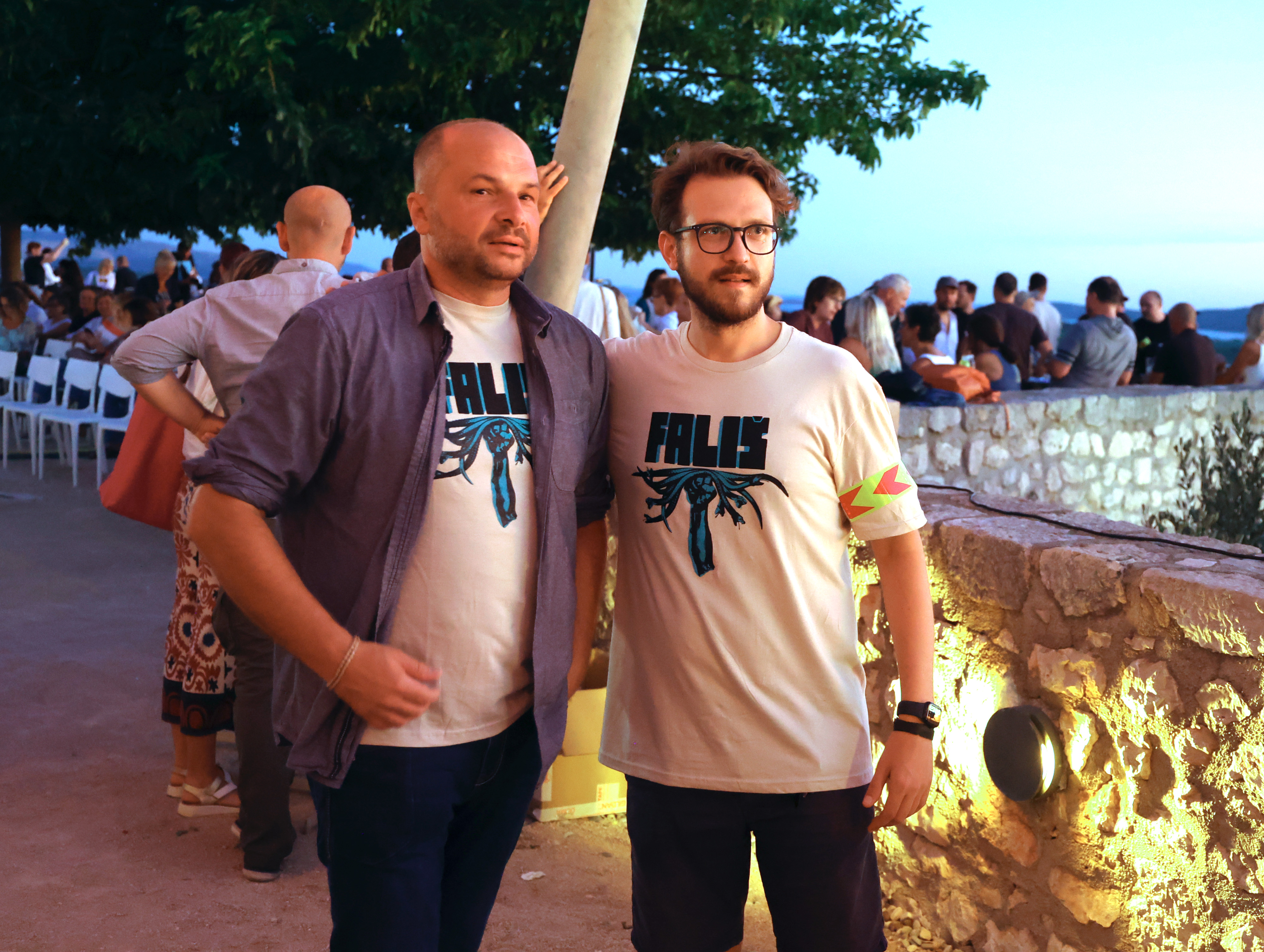 03.09.2025., Sibenik - Otvorenje Falis-a, Festivala alternative i ljevice Sibenika u Tvrdjavi Barone. Sinisa Hajdas Doncic Photo: Dusko Jaramaz/PIXSELL