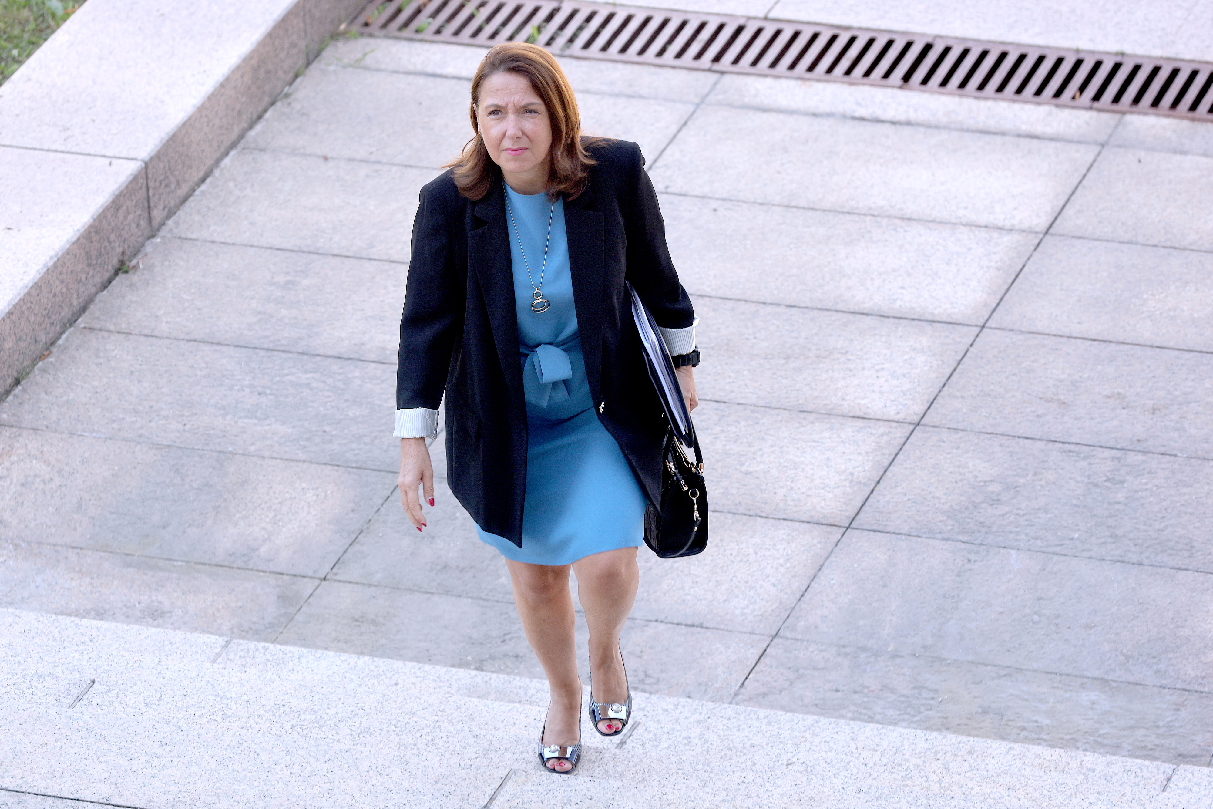 04.09.2025., Zagreb - U NSK odrzana je 114. sjednica Vlade RH. Ministri dolaze na sjednicu. Photo: Patrik Macek/PIXSELL